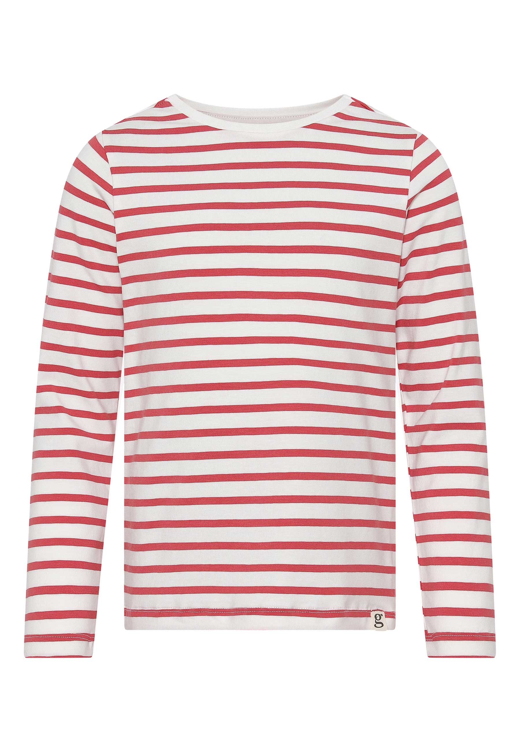 GROBUND Charlie Bluse Mini – die mit den gerippten roten Streifen