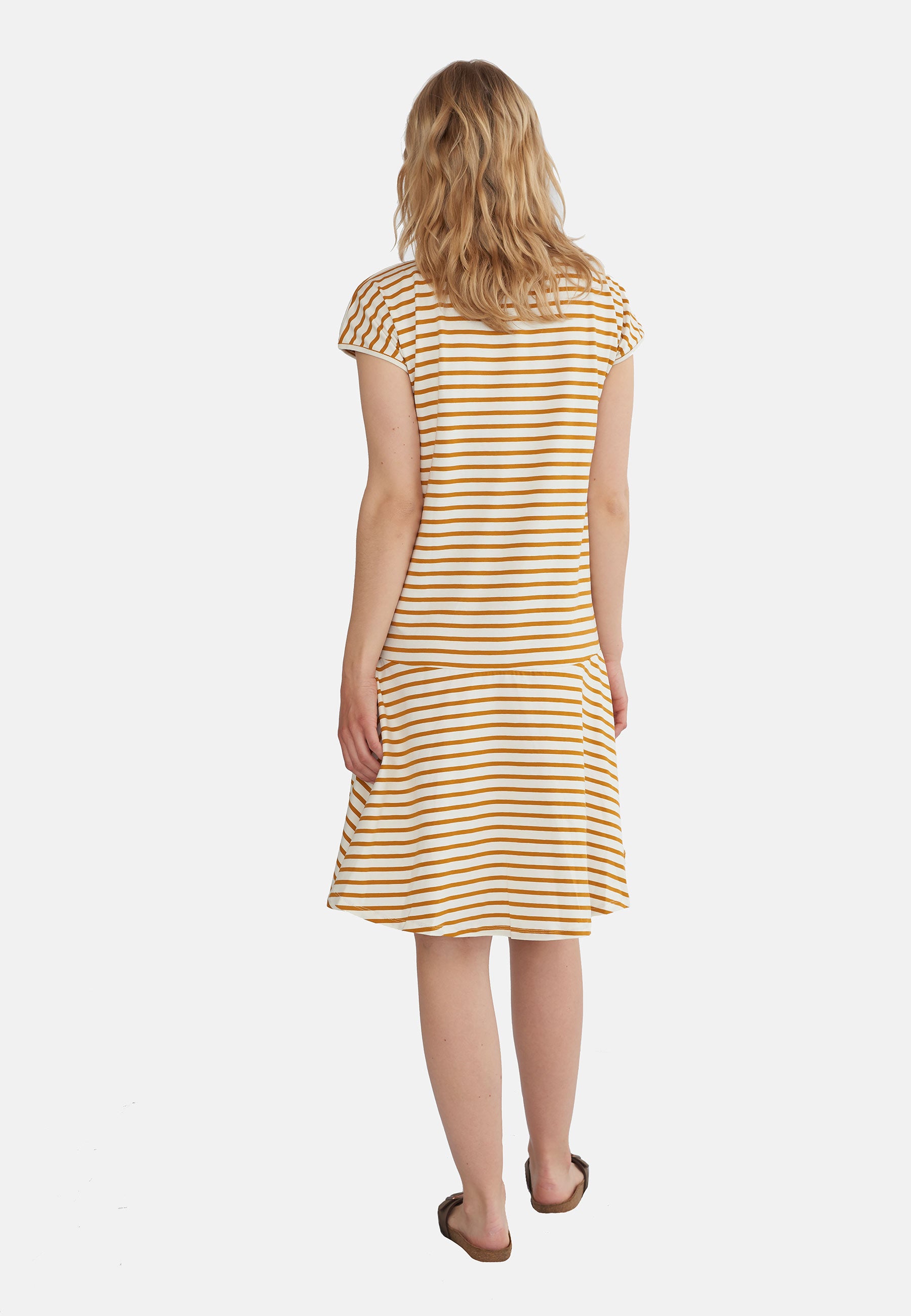 GROBUND Marianne Kleid – das mit den goldenen Streifen
