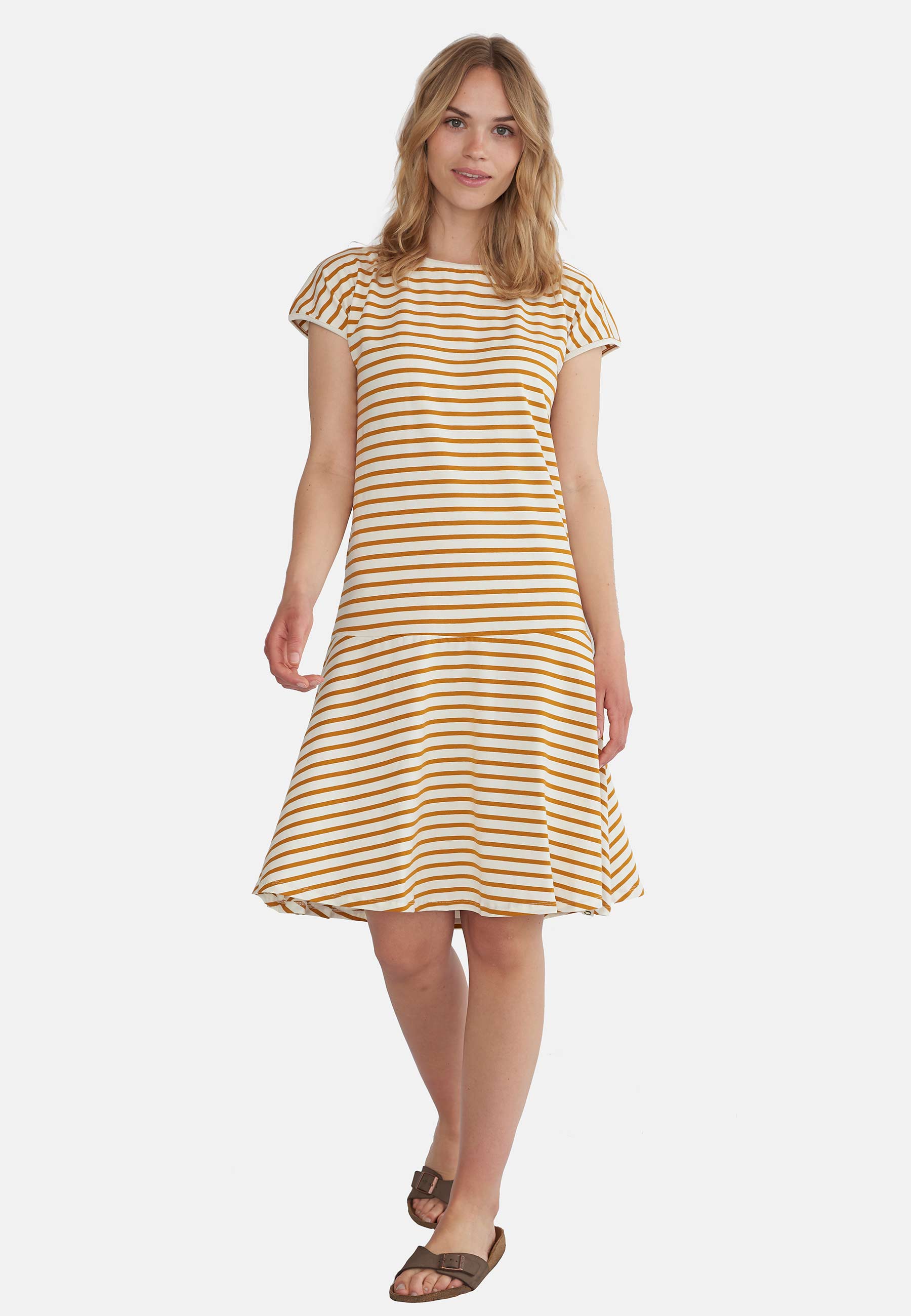 GROBUND Marianne Kleid – das mit den goldenen Streifen
