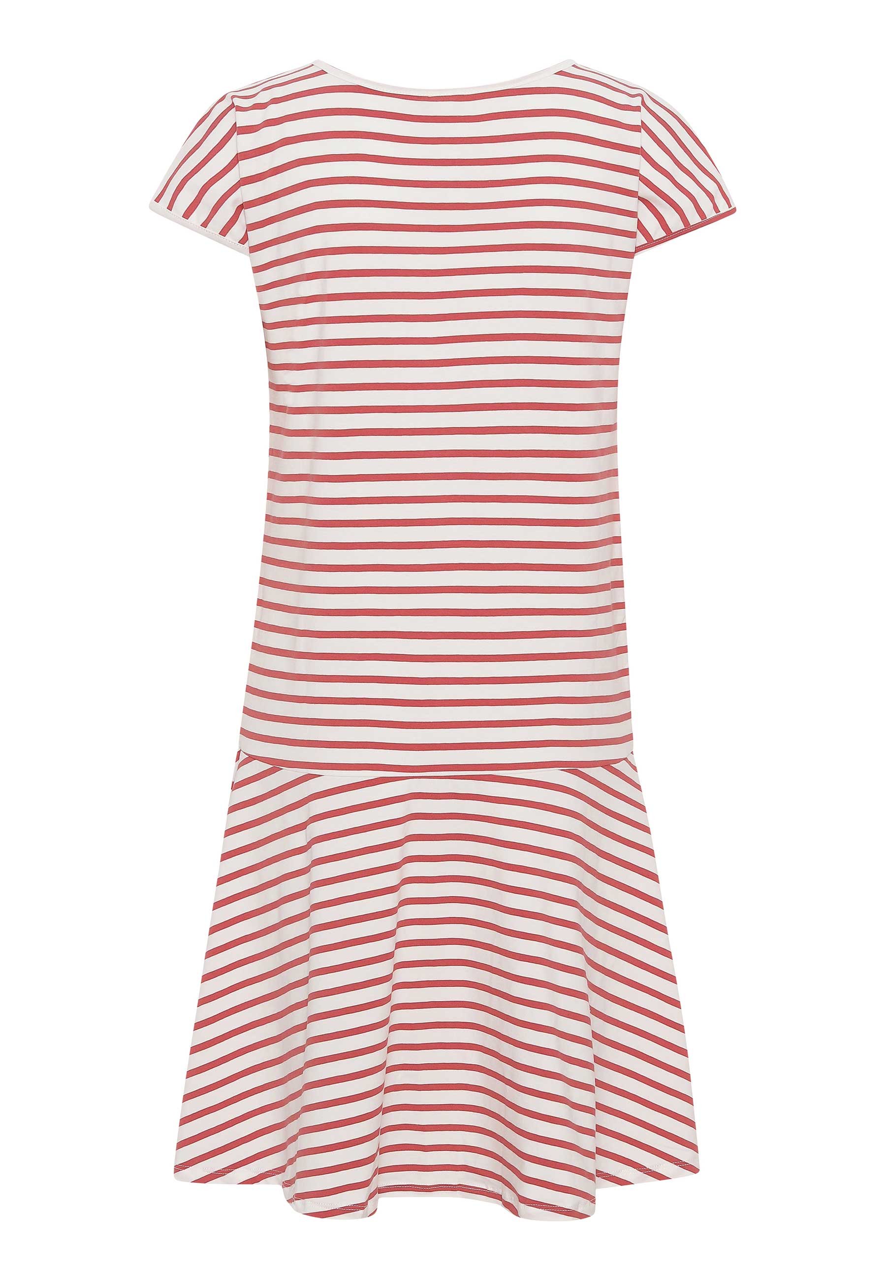 GROBUND Marianne Kleid - das mit den johannisbeerroten Streifen