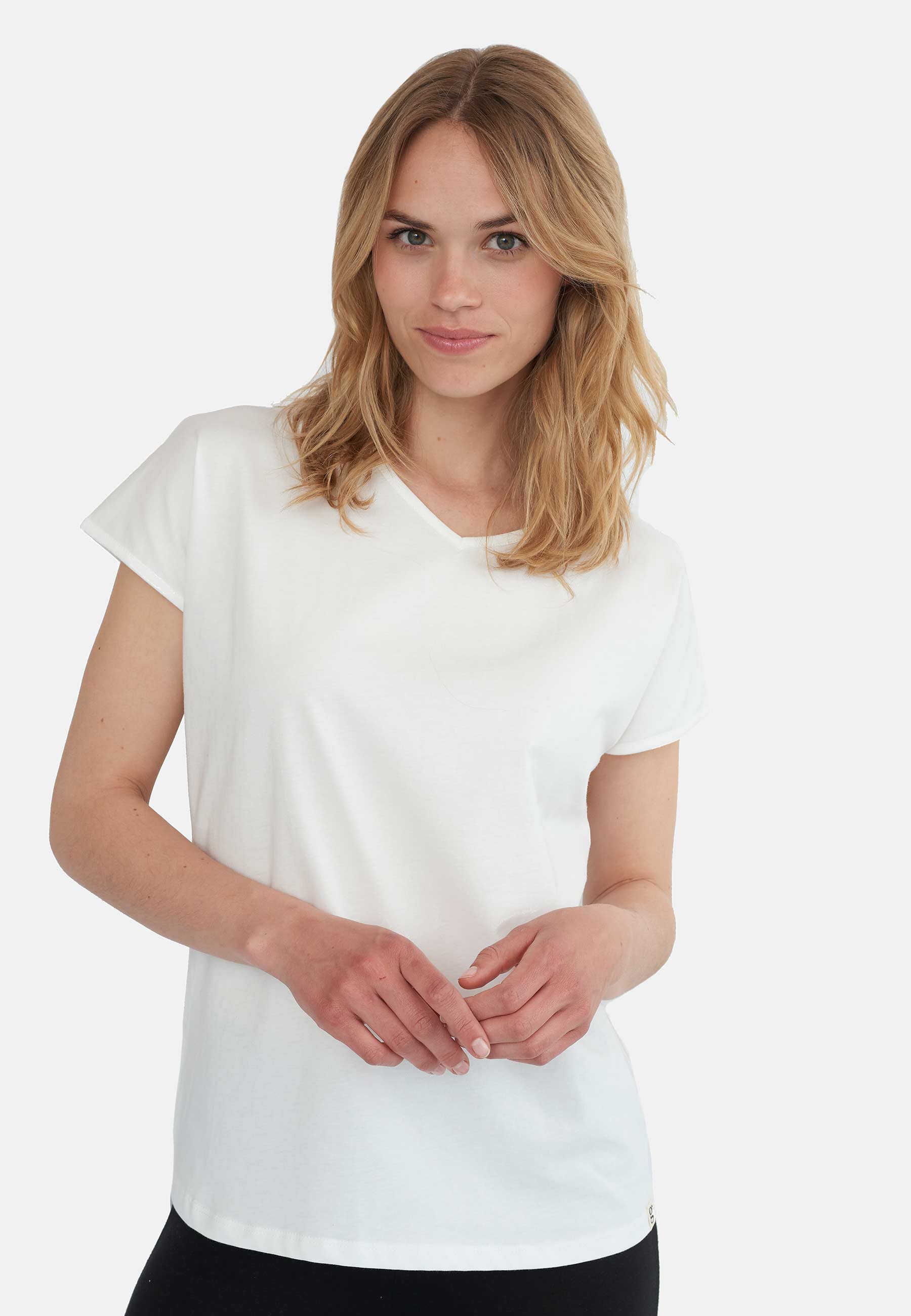 GROBUND Mille T-Shirt – die in Milchweiß