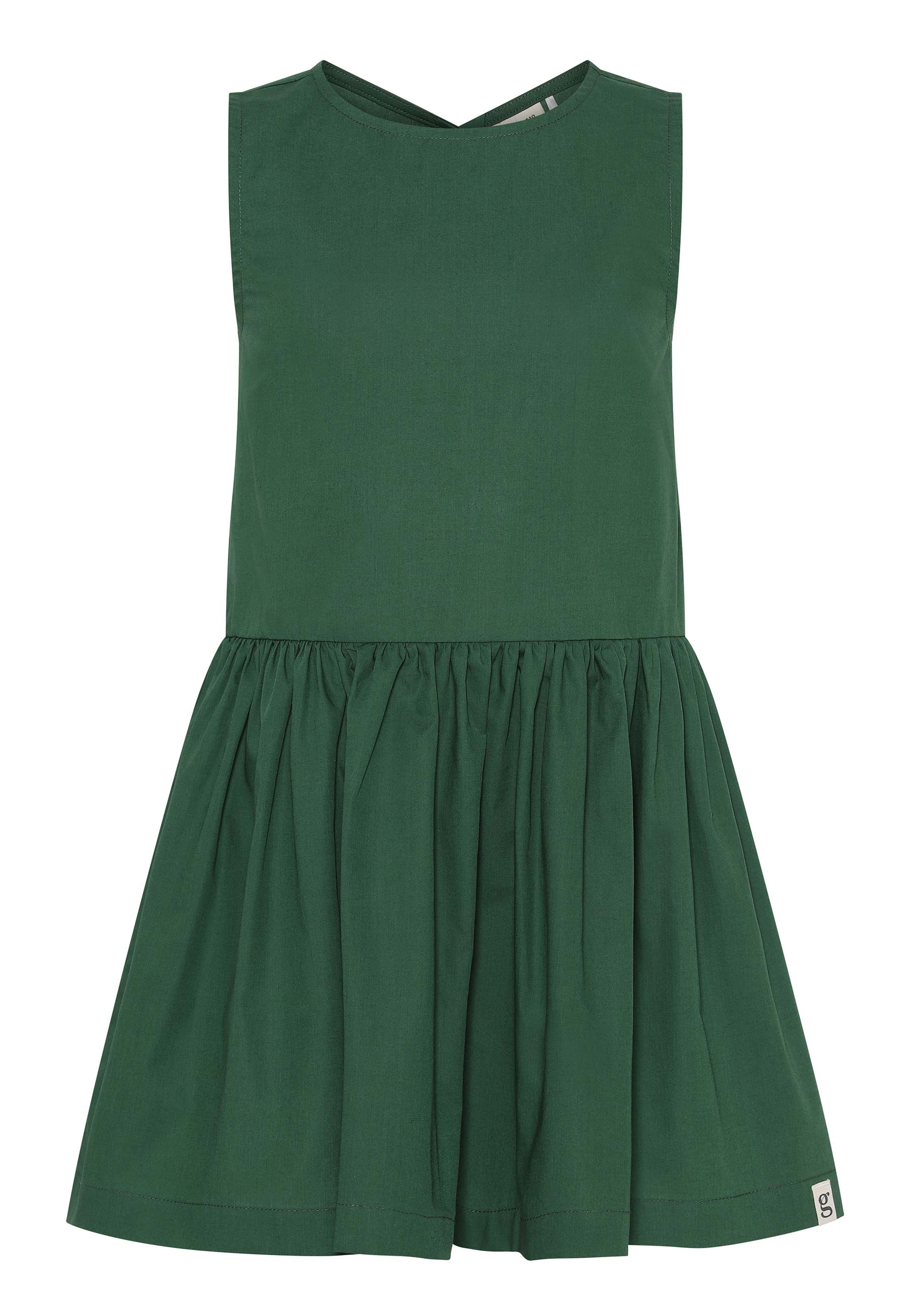 GROBUND Vega Kleid mini – das wendbare in Dunkelgrün