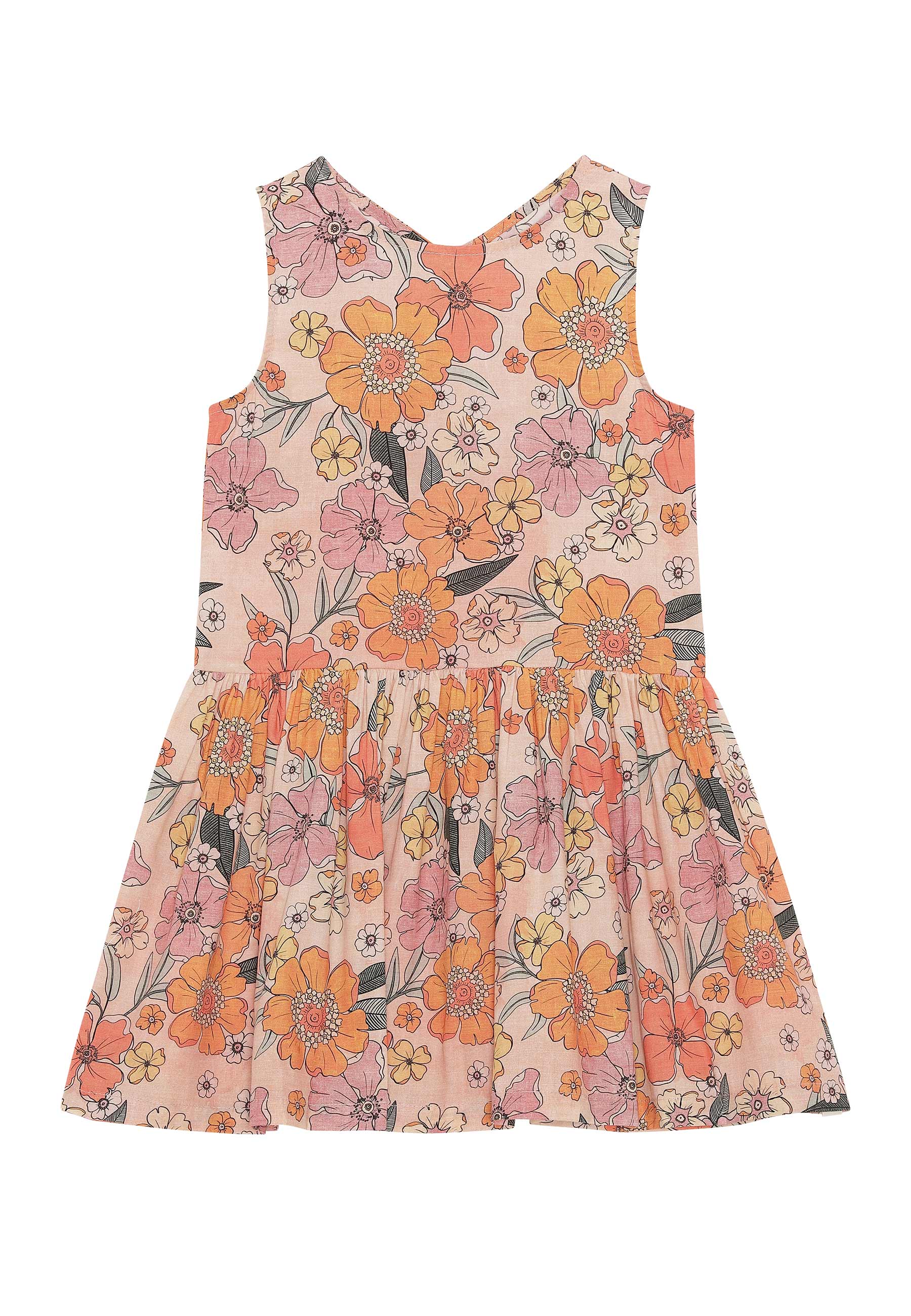 GROBUND Nini Kleid Mini - das mit Retro-Print