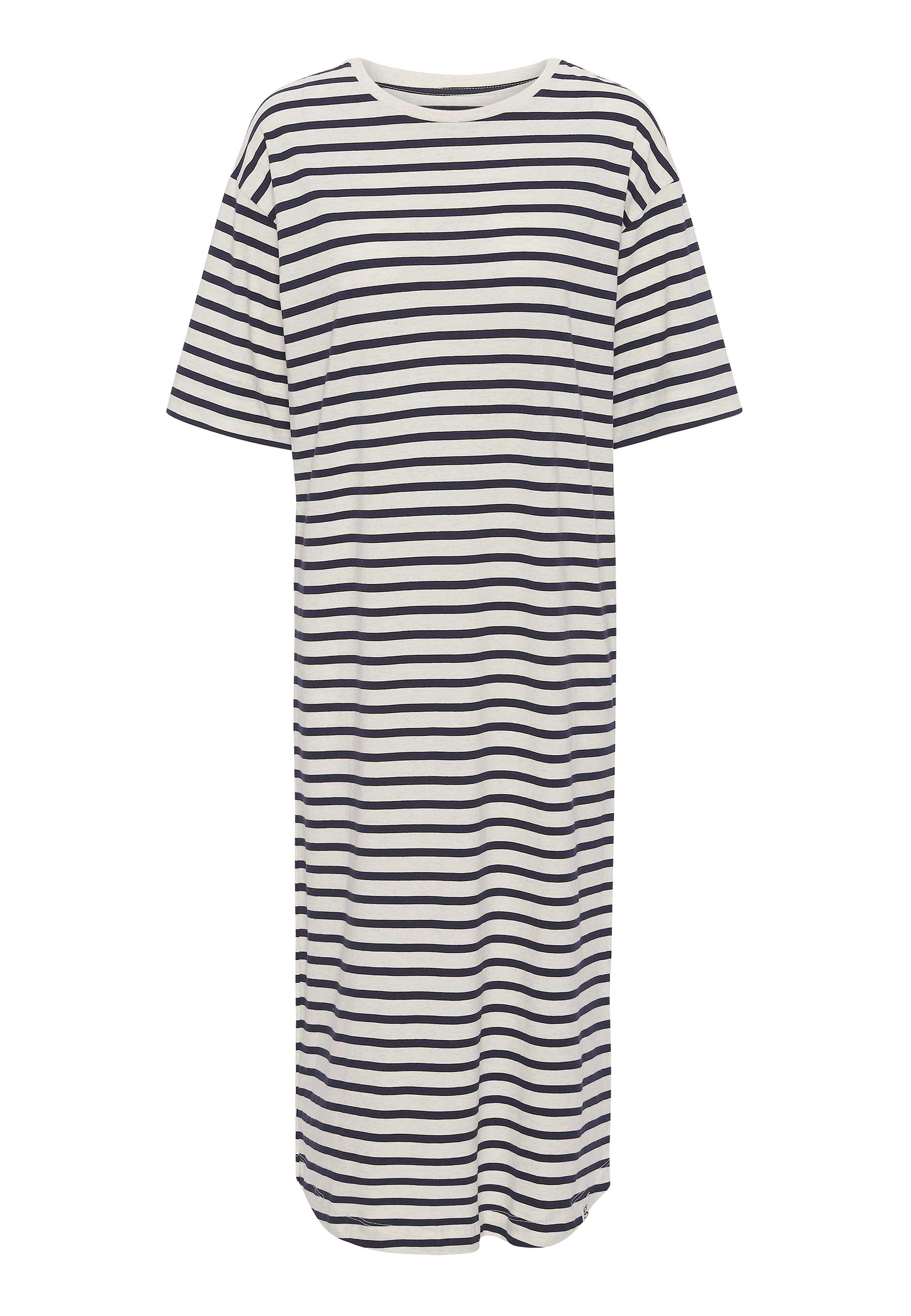 GROBUND Nora T-Shirt-Kleid – das mit dunkelblauen Streifen