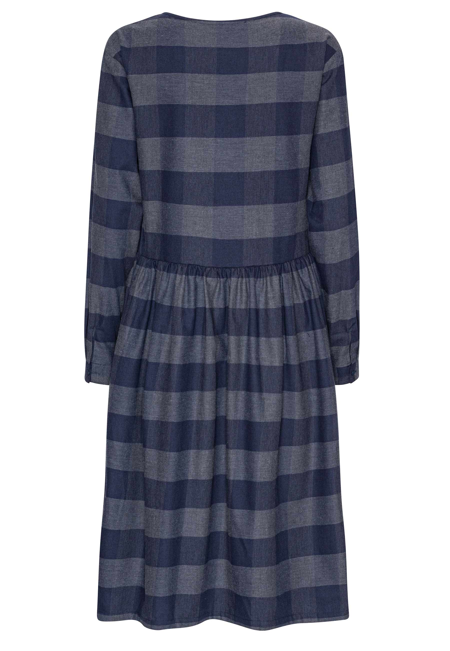 GROBUND Olga Kleid – das mit den großen blauen Karos