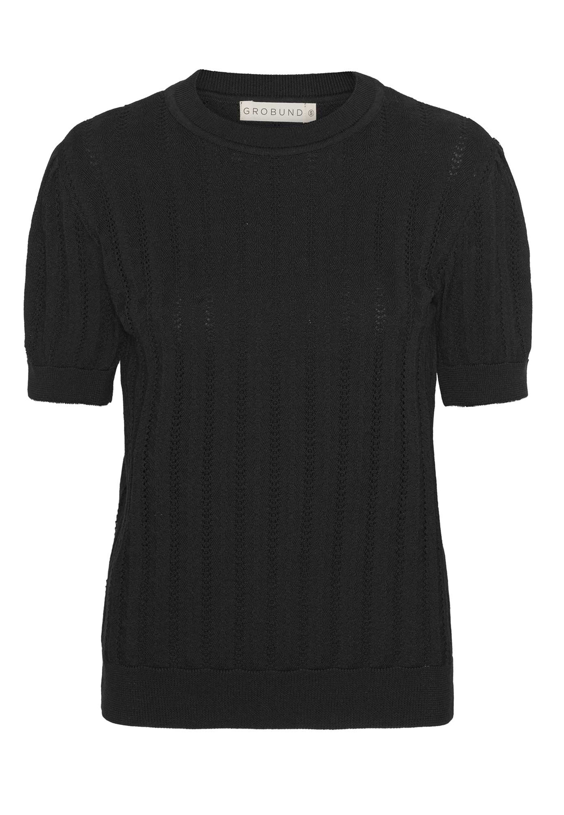 GROBUND Almine T-Shirt – Schwarz