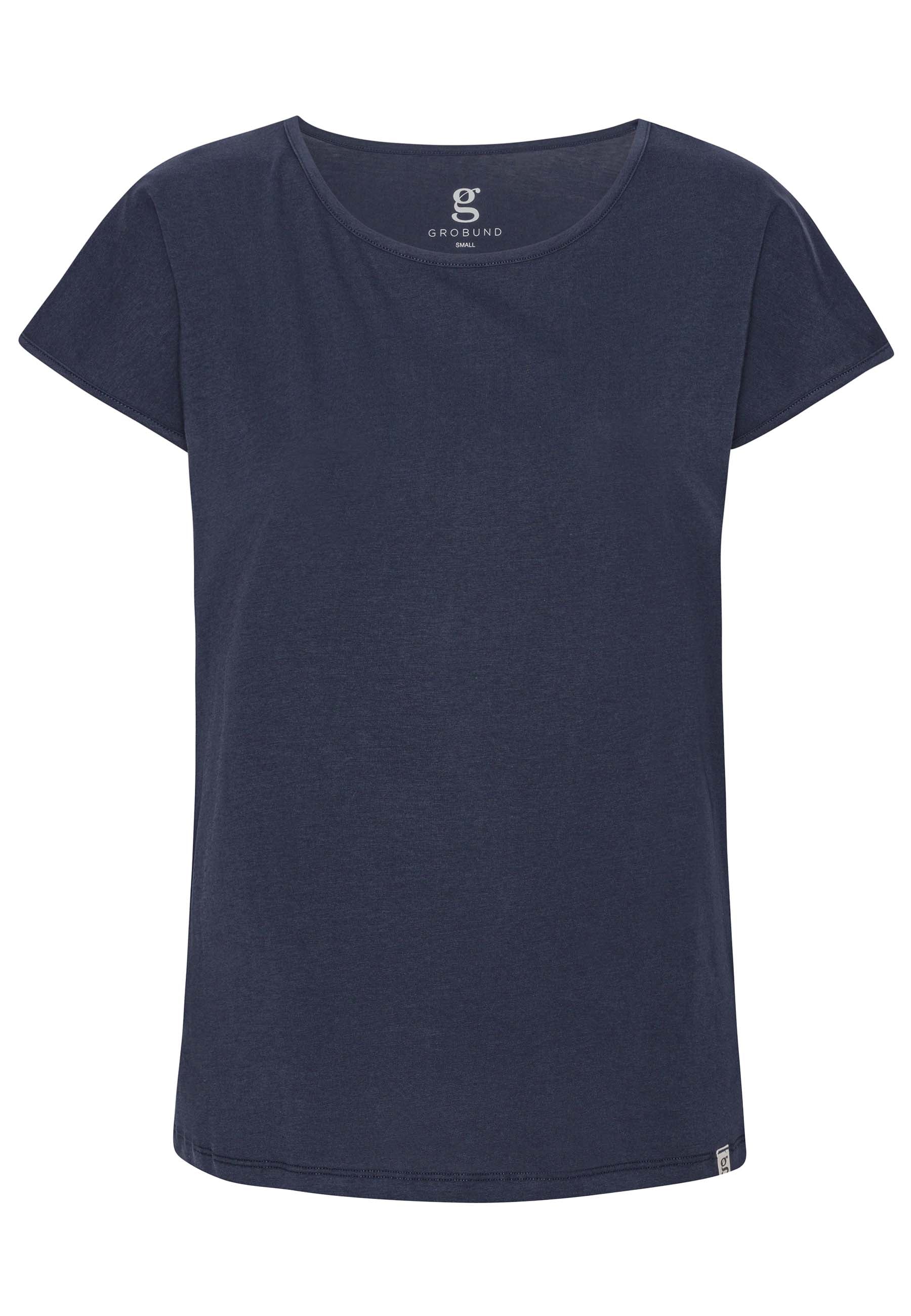 GROBUND Anna T-Shirt – die in Mitternachtsblau