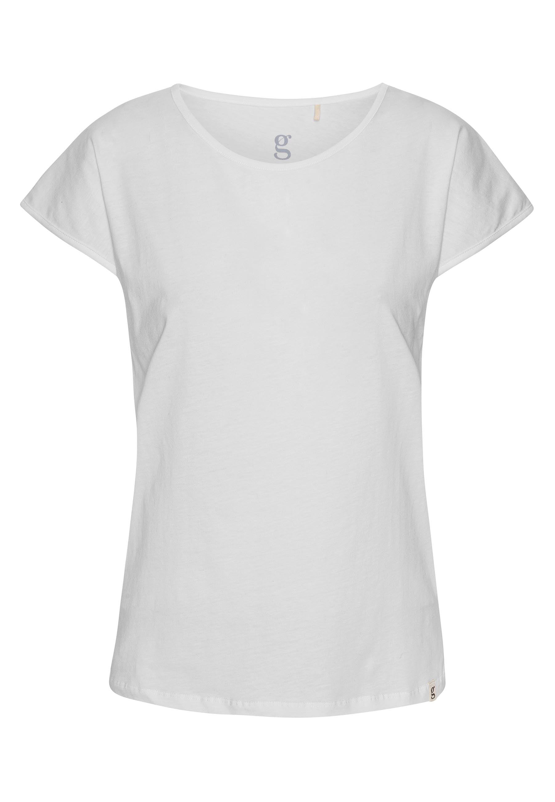 GROBUND Anna T-Shirt – die in Weiß