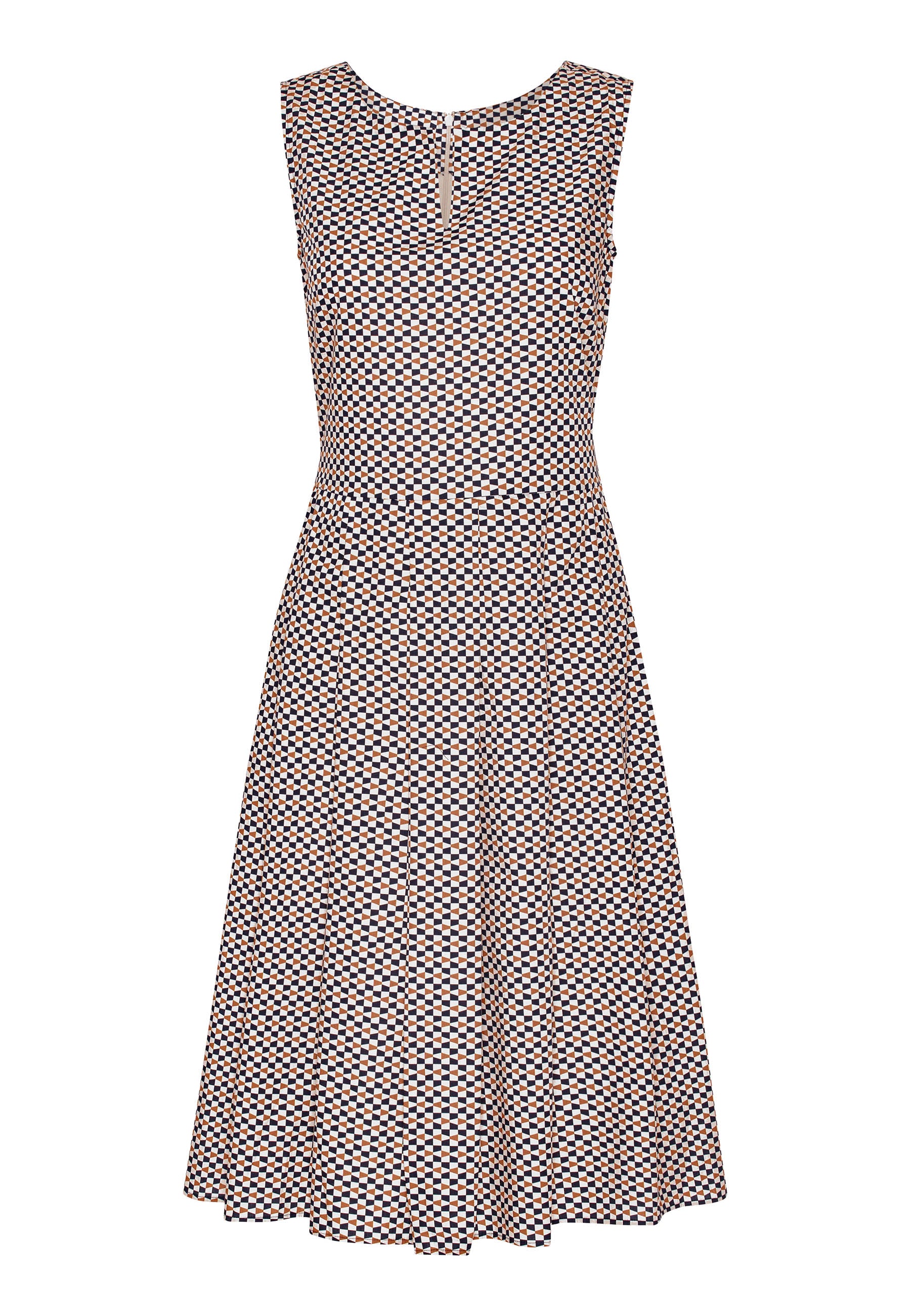 GROBUND Christiane-Kleid _ das mit grafischem Muster