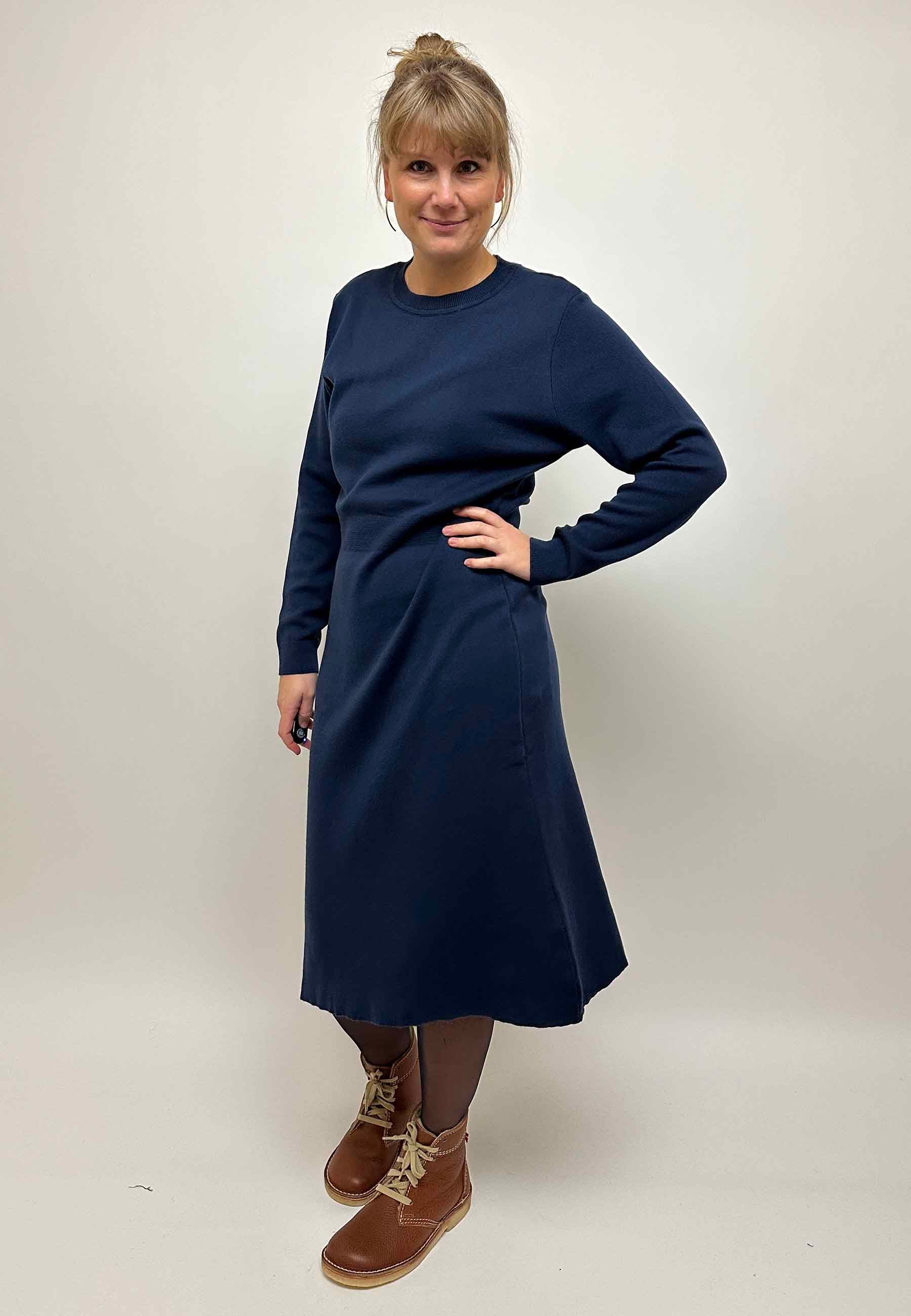 GROBUND Agnes Kleid - das blaue