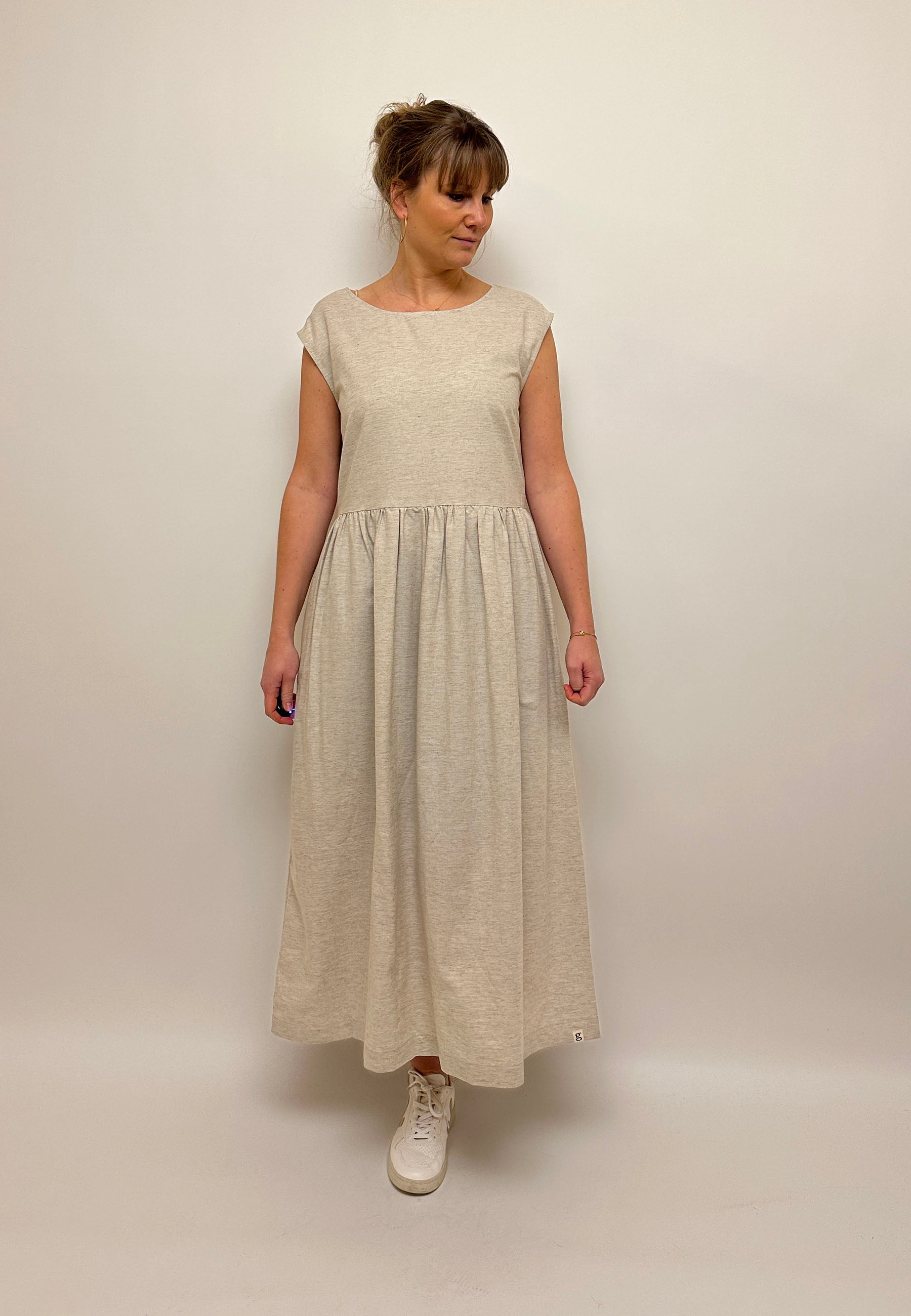 GROBUND Mathilde Kleid – das mit Leinen