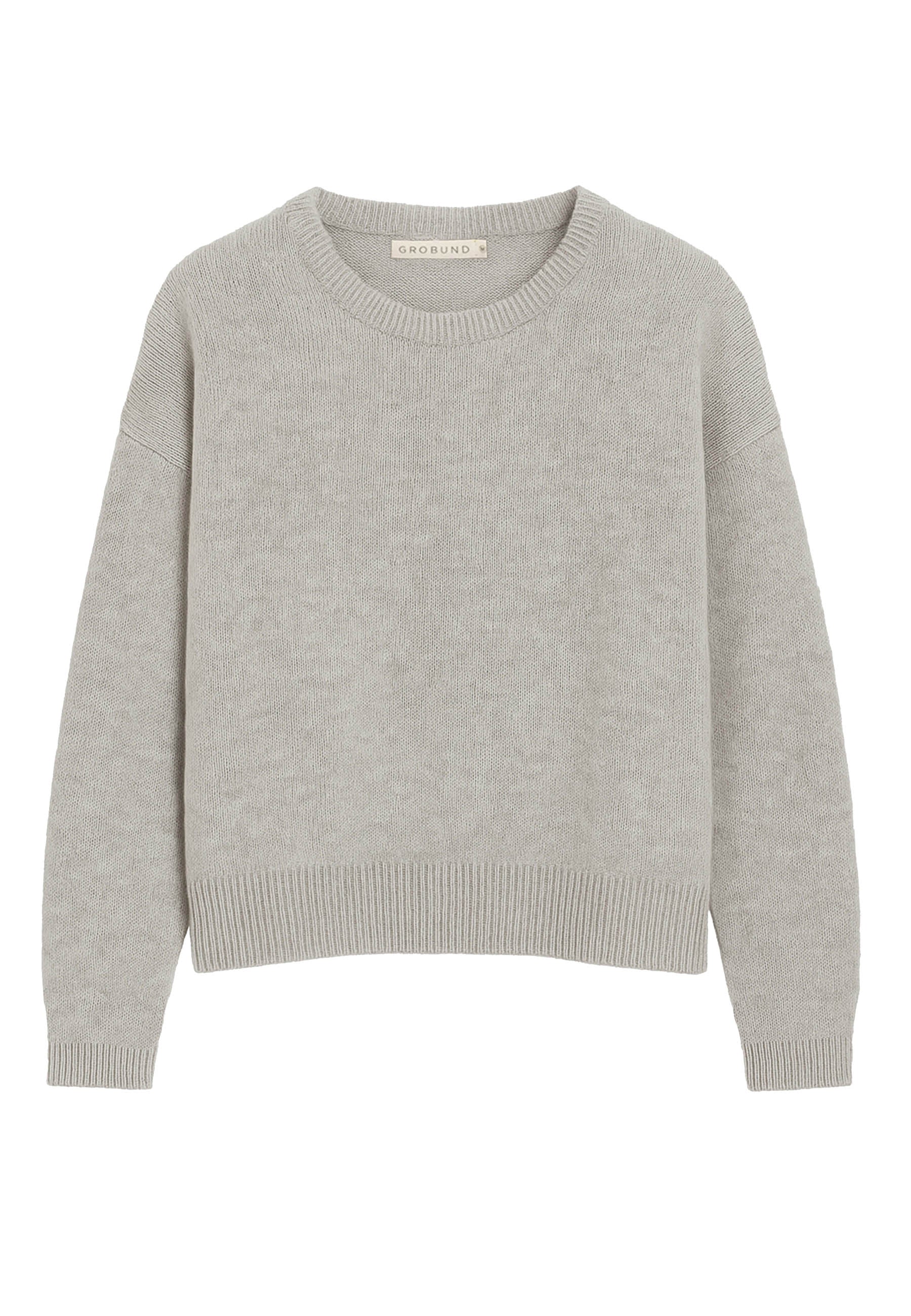GROBUND Laura Wollbluse - die in Beige Melange
