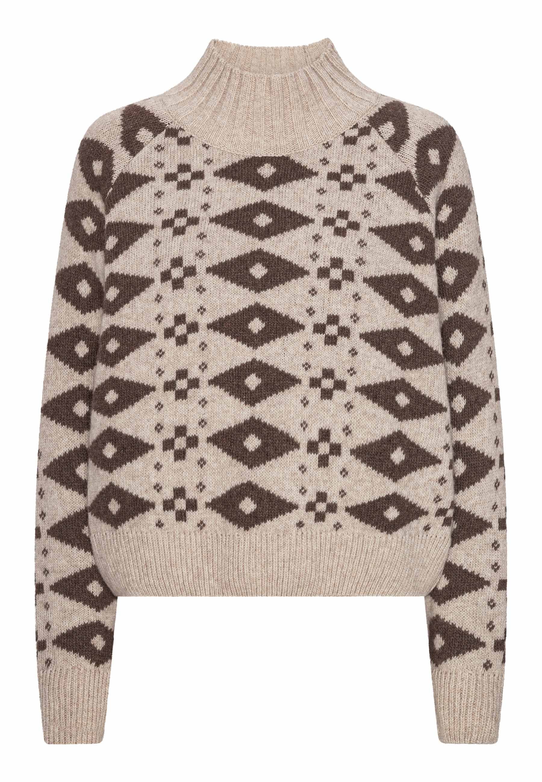 GROBUND Holly Pullover - der mit Retromuster