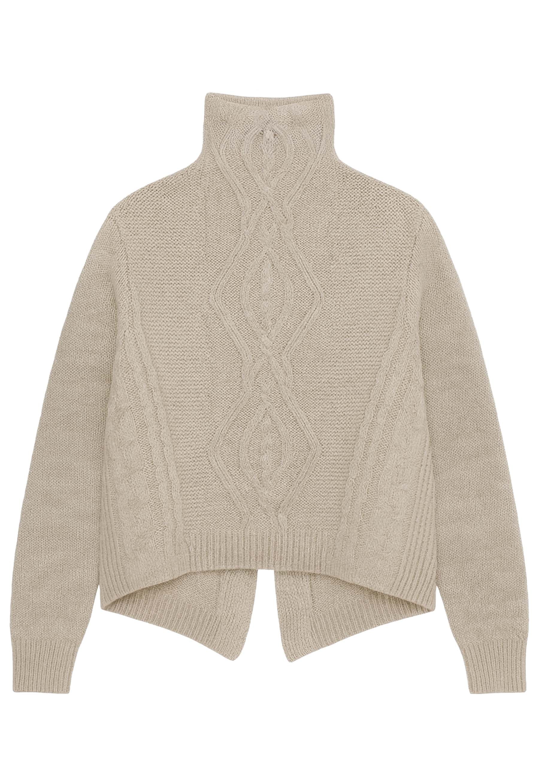 GROBUND Hermione Pullover – Beige Melange
