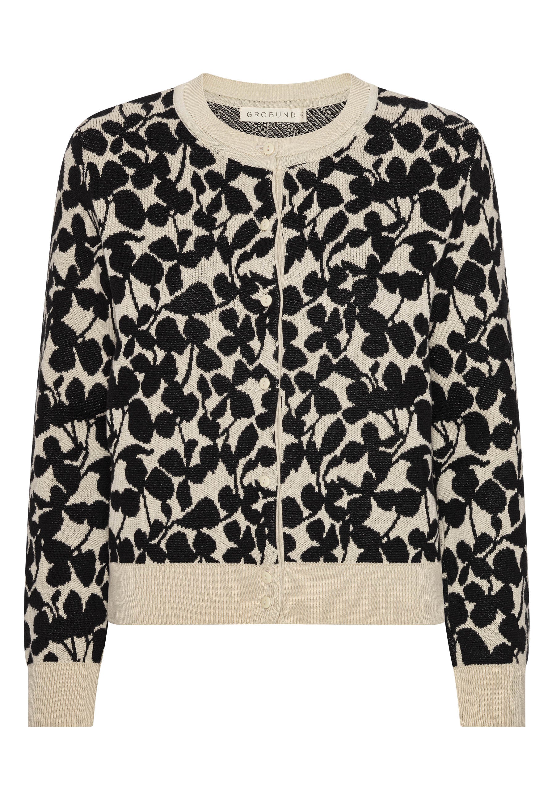 GROBUND Lydia Strickjacke - Night Flower