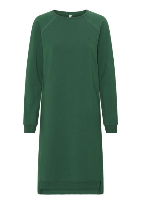 GROBUND Viola Sweatshirtkleid – das grüne