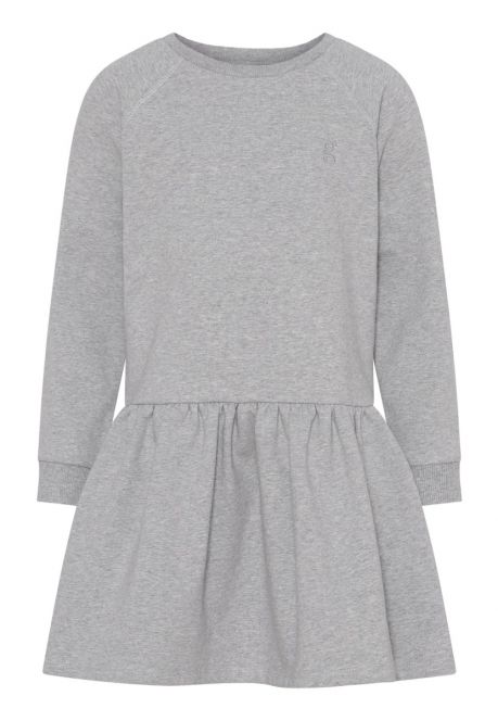 GROBUND Ville Sweatkleid mini – das in Grau meliert