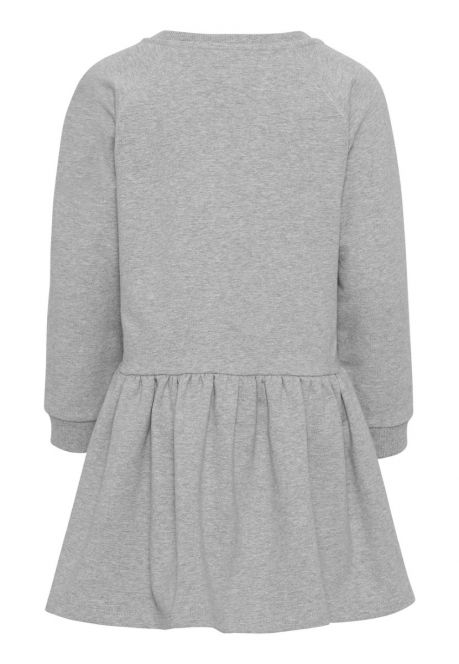 GROBUND Ville Sweatkleid mini – das in Grau meliert