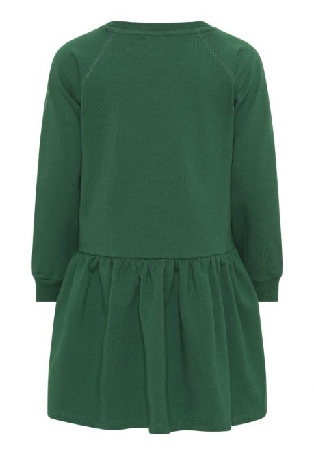 GROBUND Ville Sweatkleid Mini - das grüne