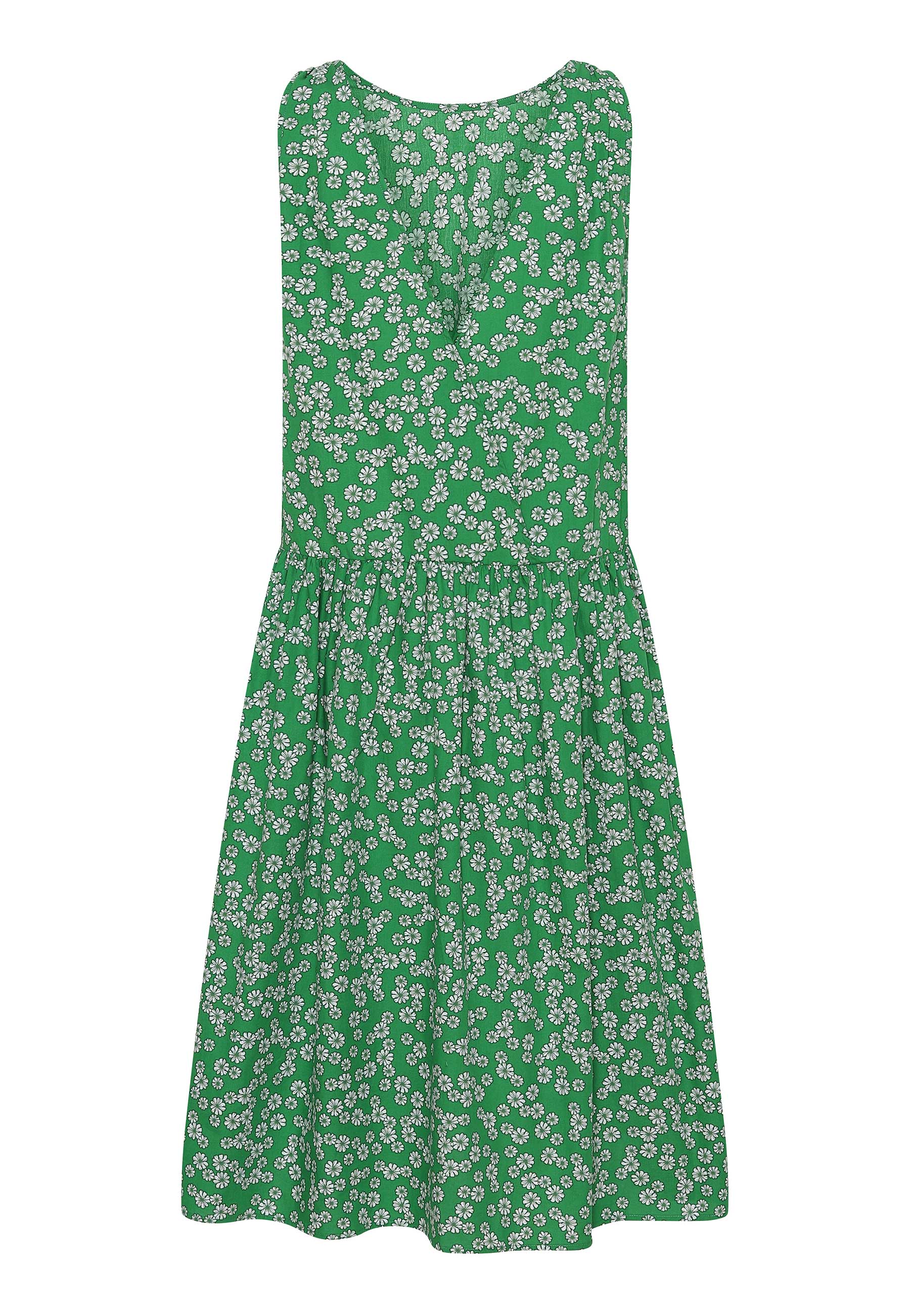 GROBUND Vilma Kleid – das Wendekleid in Grün mit Blumen