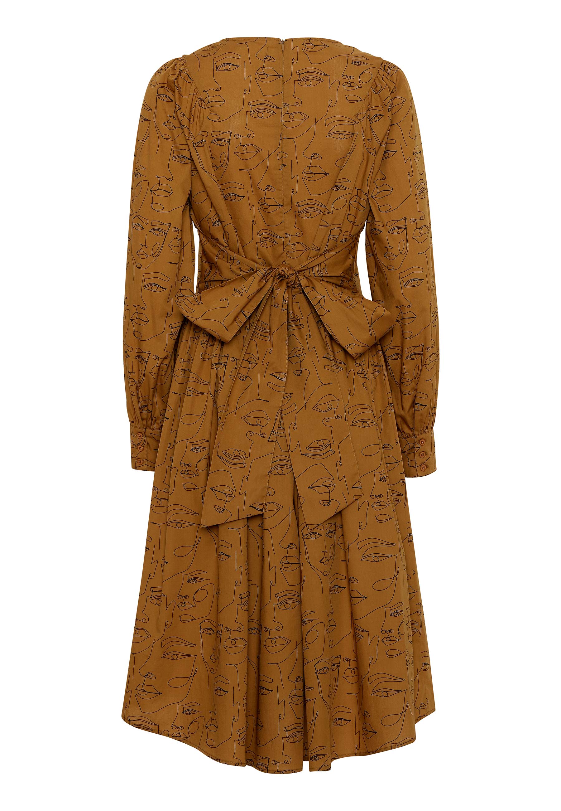 GROBUND Sibyl Kleid - das mit dem breiten Bindeband