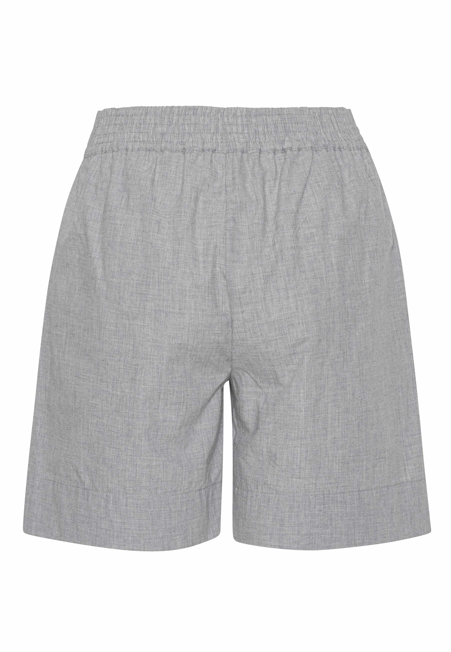 GROBUND Naomi Shorts – in Grau meliert