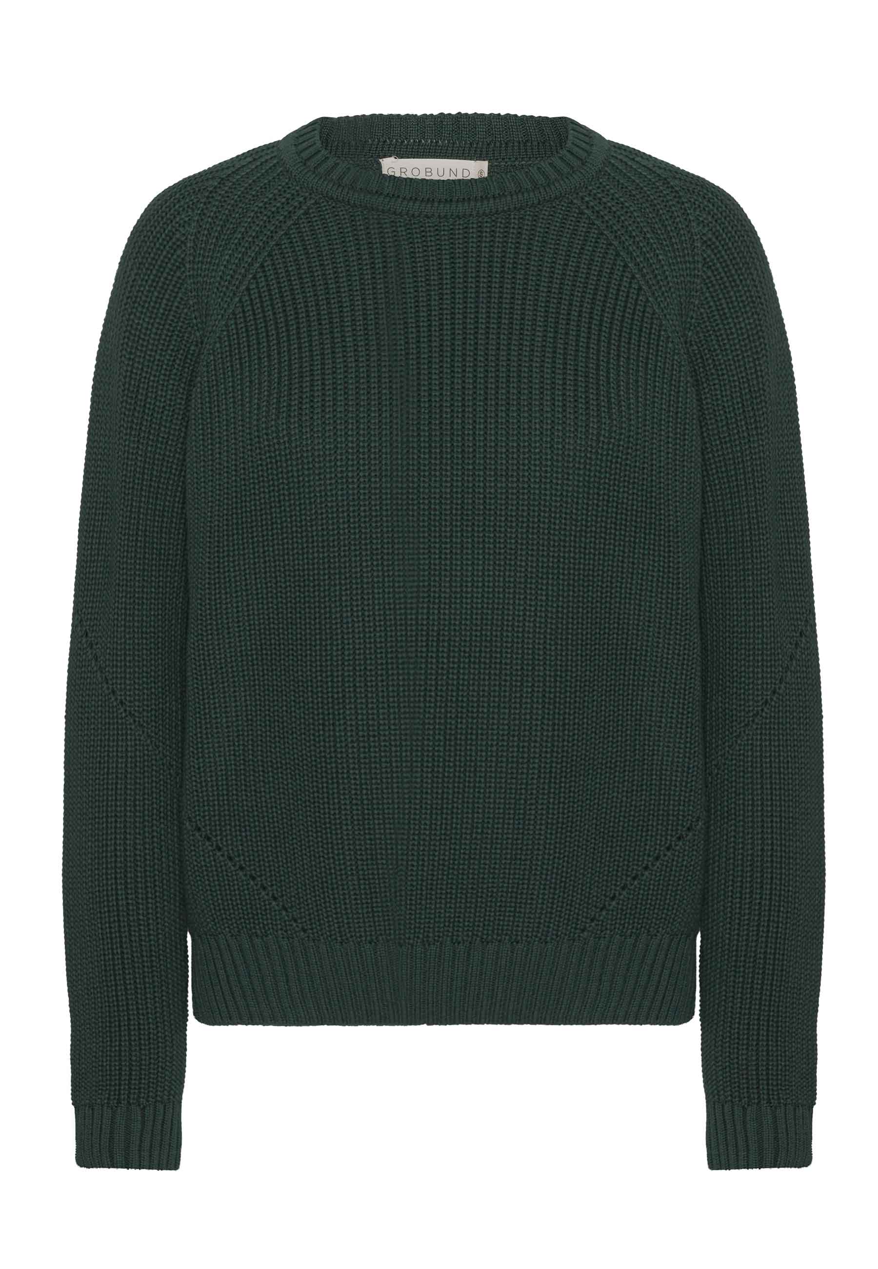 GROBUND Sally Strickpullover – das Dunkelgrüne