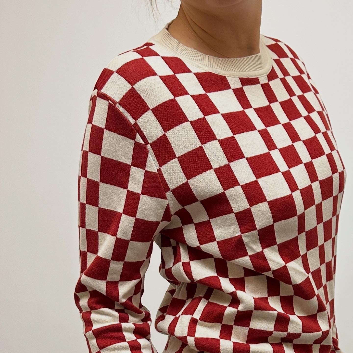 GROBUND Frida Strickbluse - die mit dem Tim und Struppi Muster