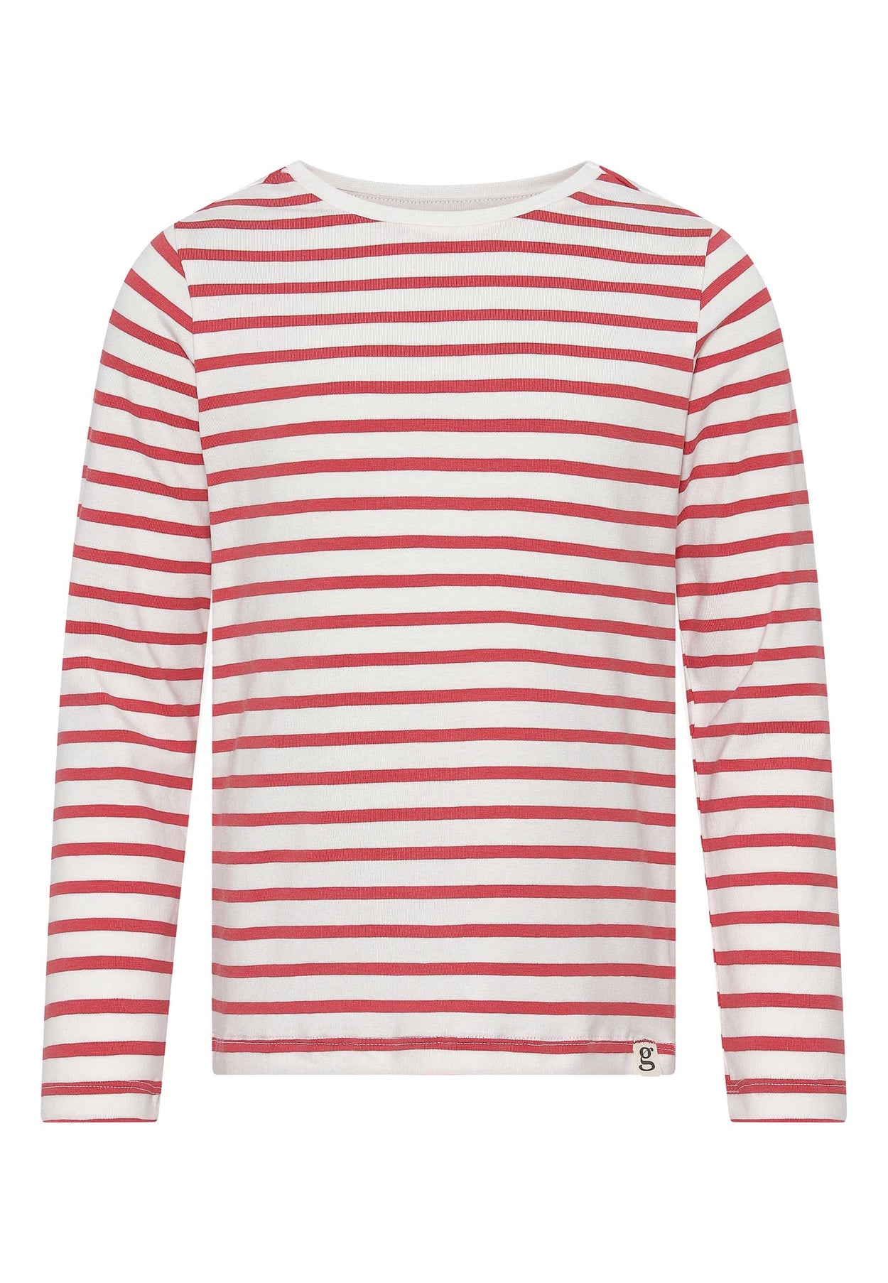 GROBUND Charlie Bluse Mini – die mit den gerippten roten Streifen