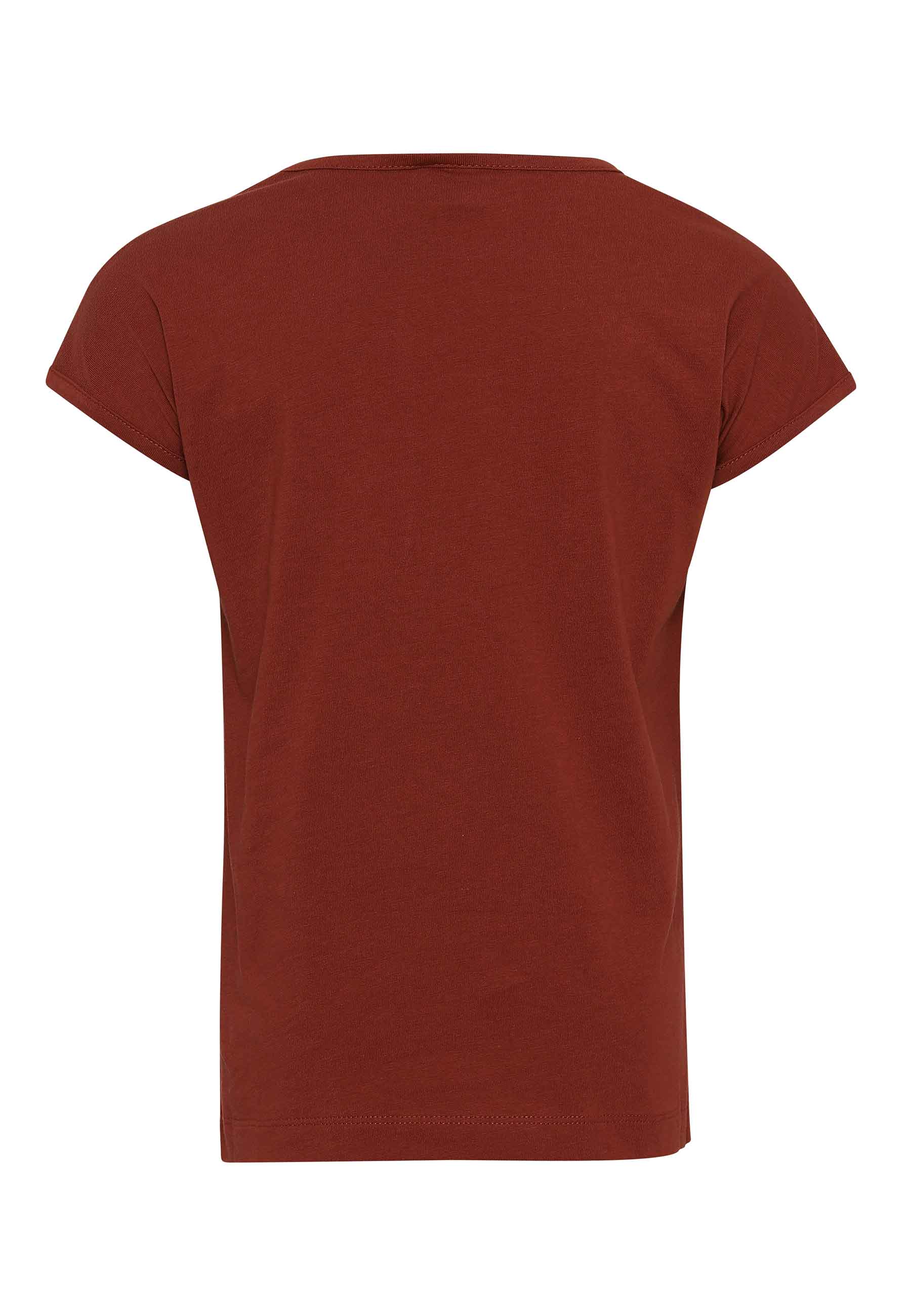 GROBUND Alma T-Shirt Mini - die in Henna