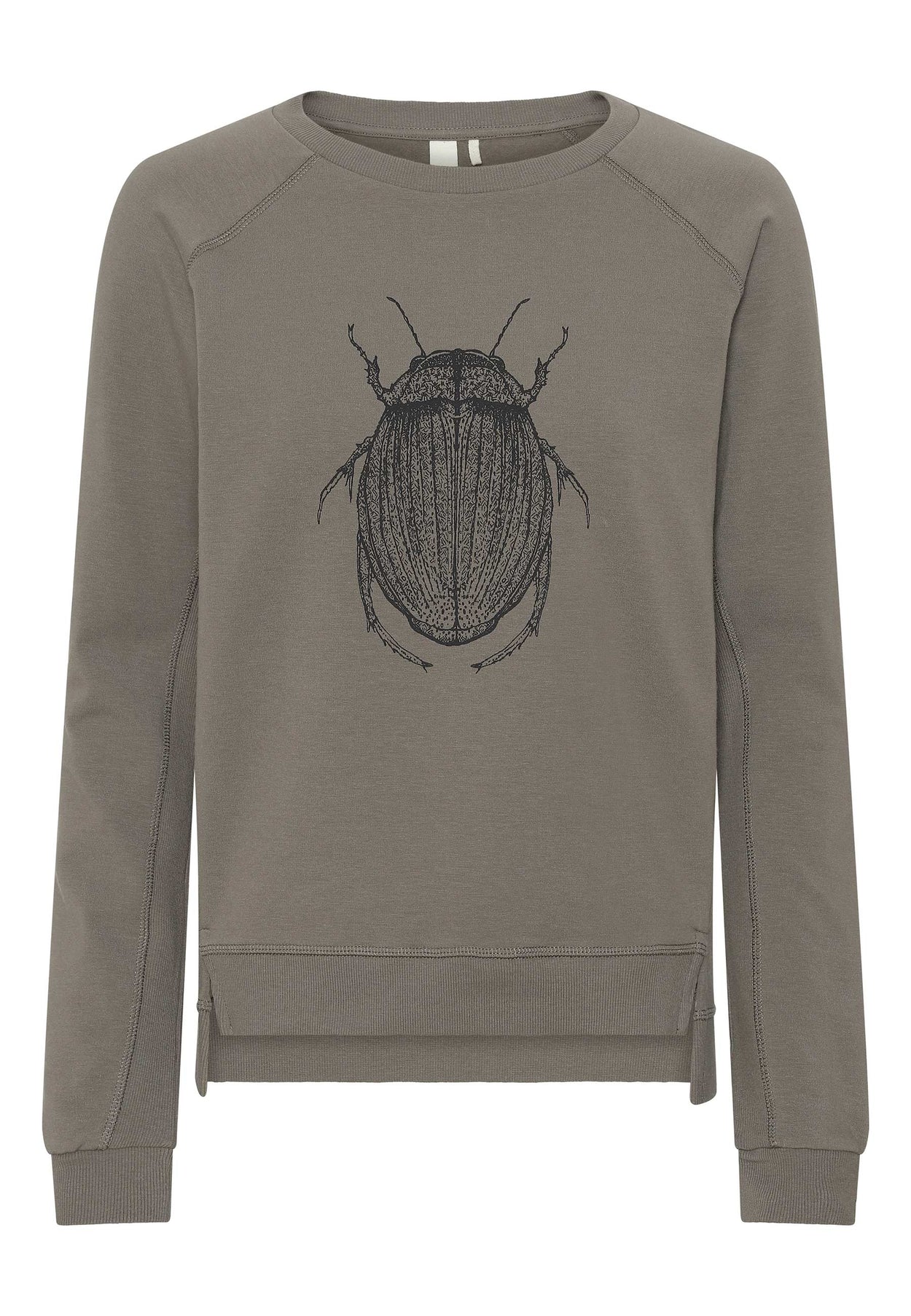 GROBUND Martha Sweatshirt - die in Muskat mit Seekalb