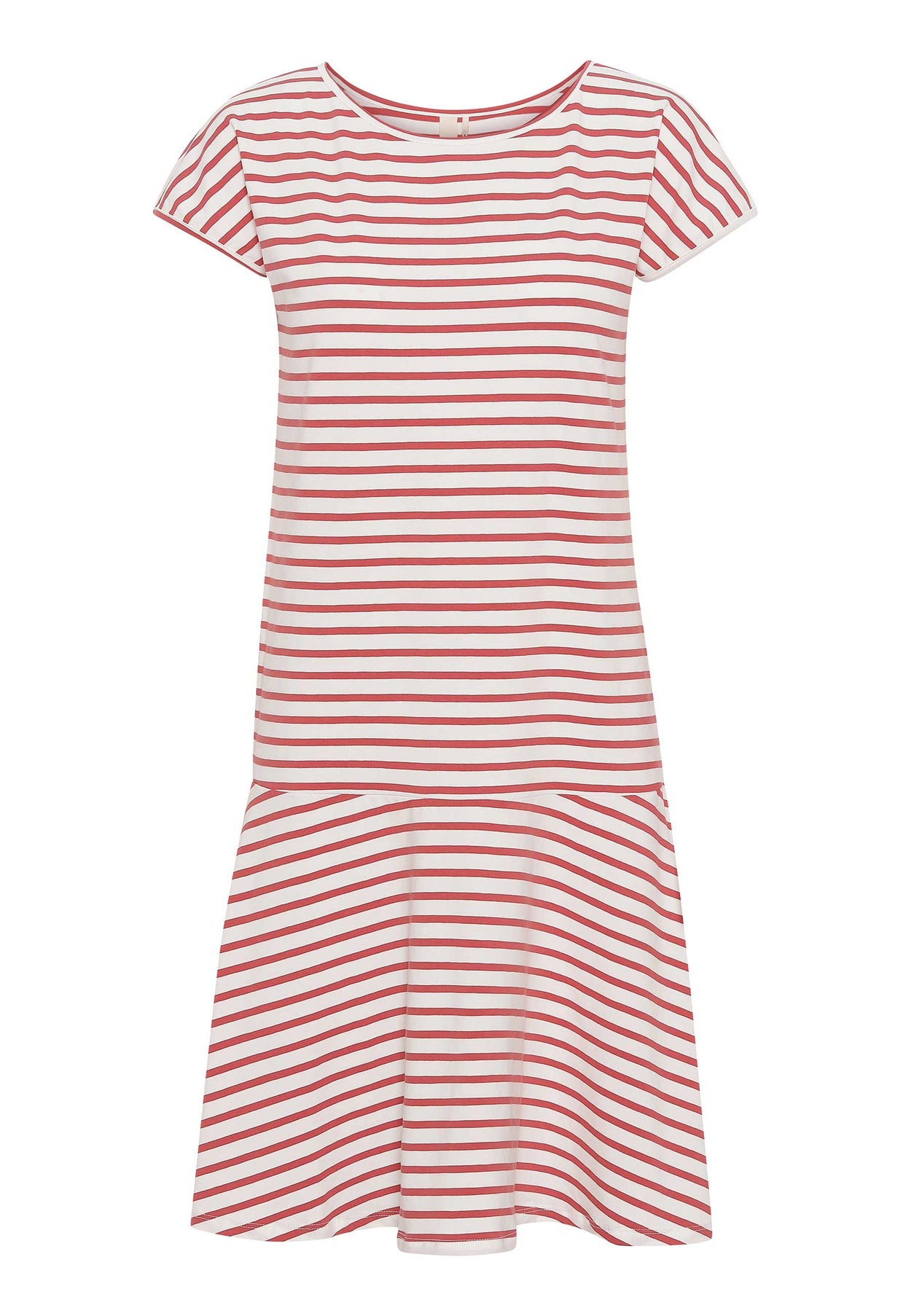 GROBUND Marianne Kleid - das mit den johannisbeerroten Streifen