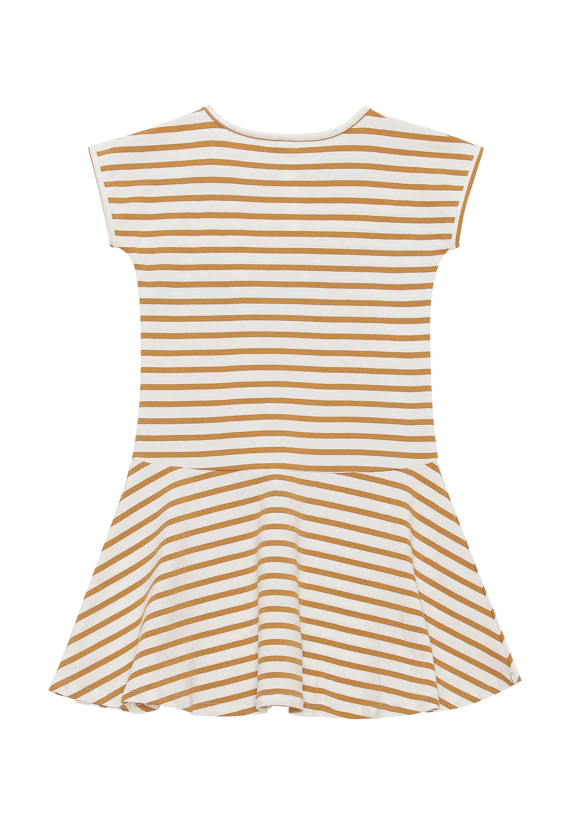 GROBUND Carmen Kleid Mini - das mit goldenen Streifen