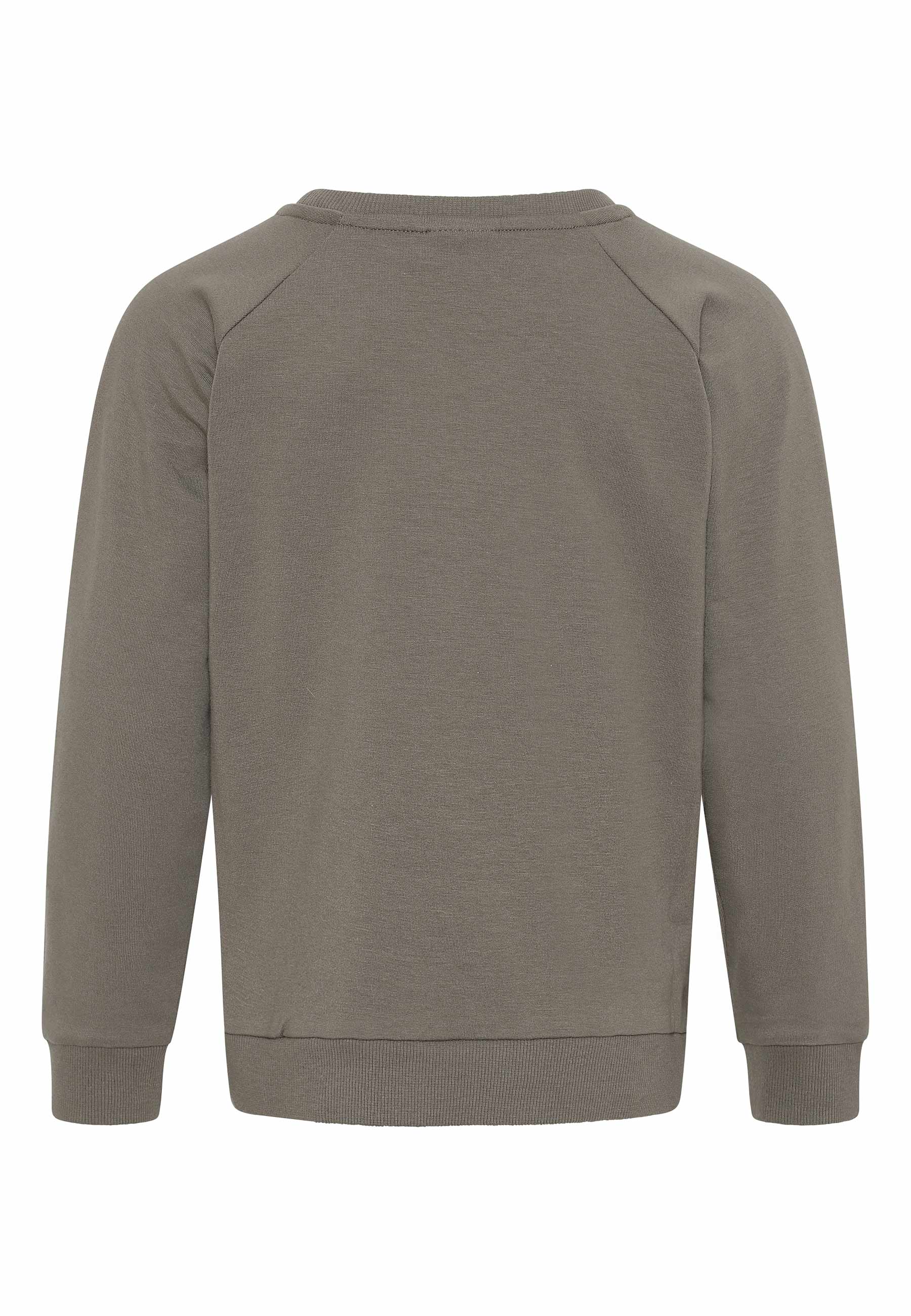 GROBUND Calle Sweatshirt mini - die in Muskat mit Biene auf der Brust