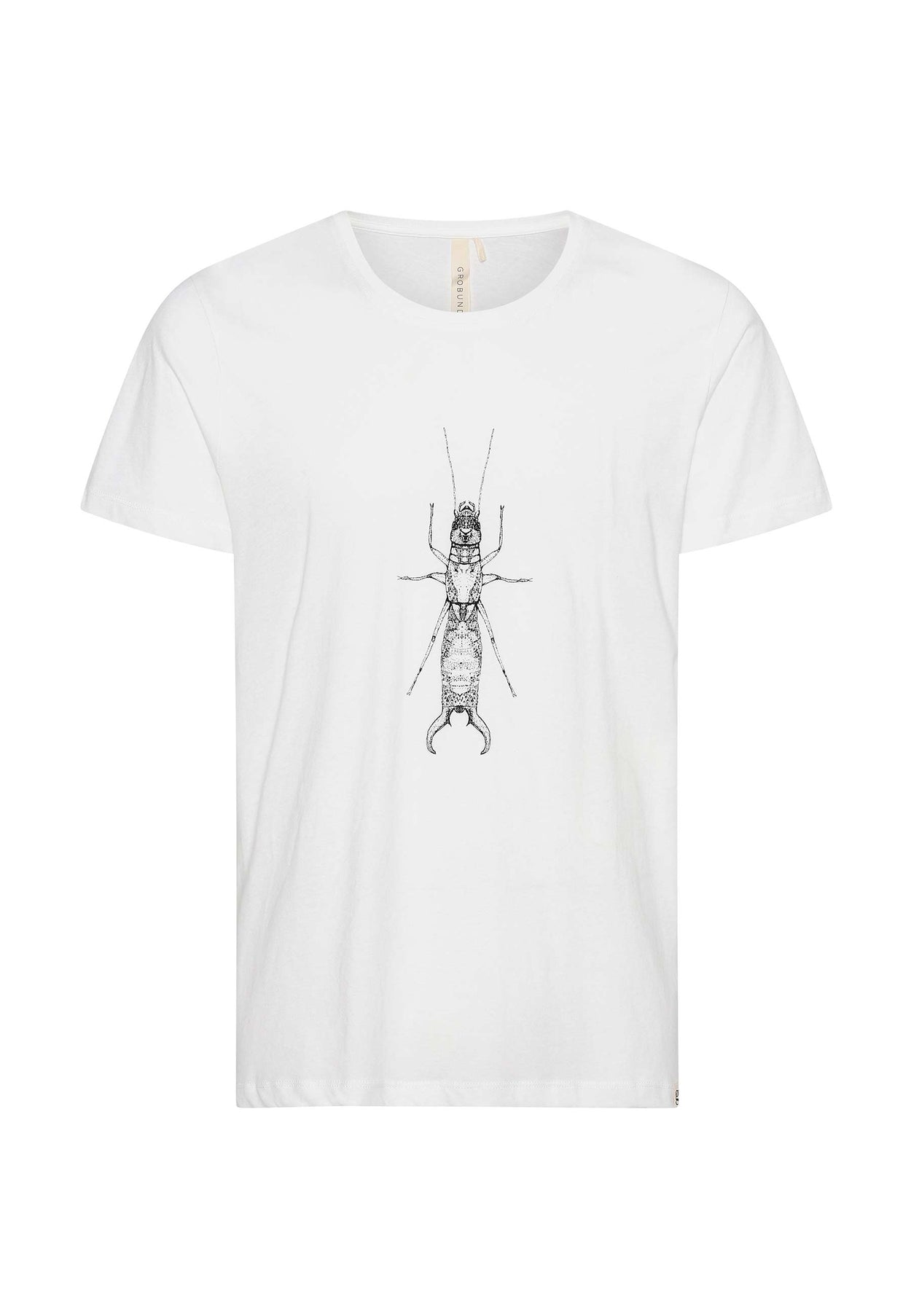 GROBUND Manfred T-Shirt – die mit dem Ohrwurm in Weiß
