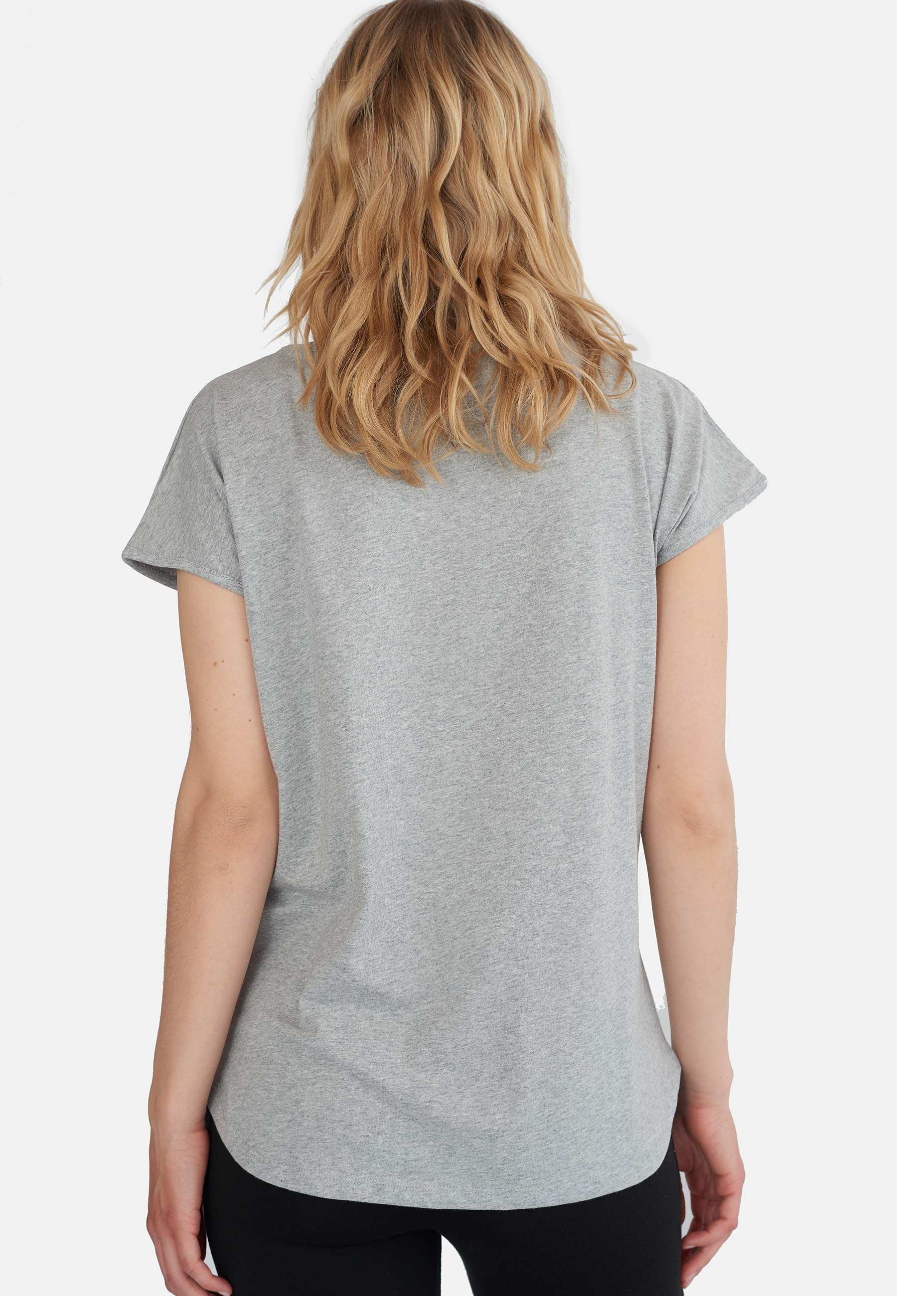GROBUND Mille T-Shirt – die in Grau meliert
