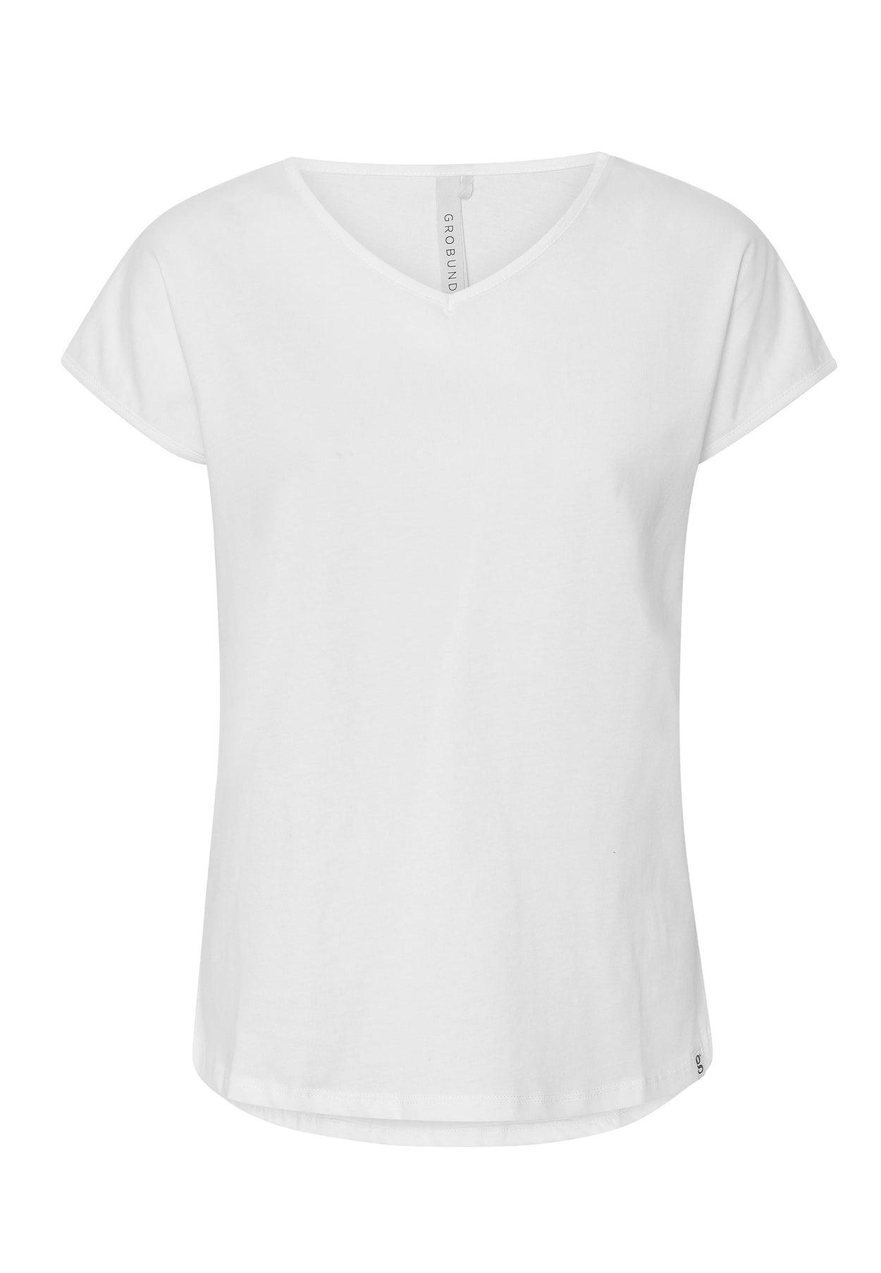 GROBUND Mille T-Shirt – die in Milchweiß