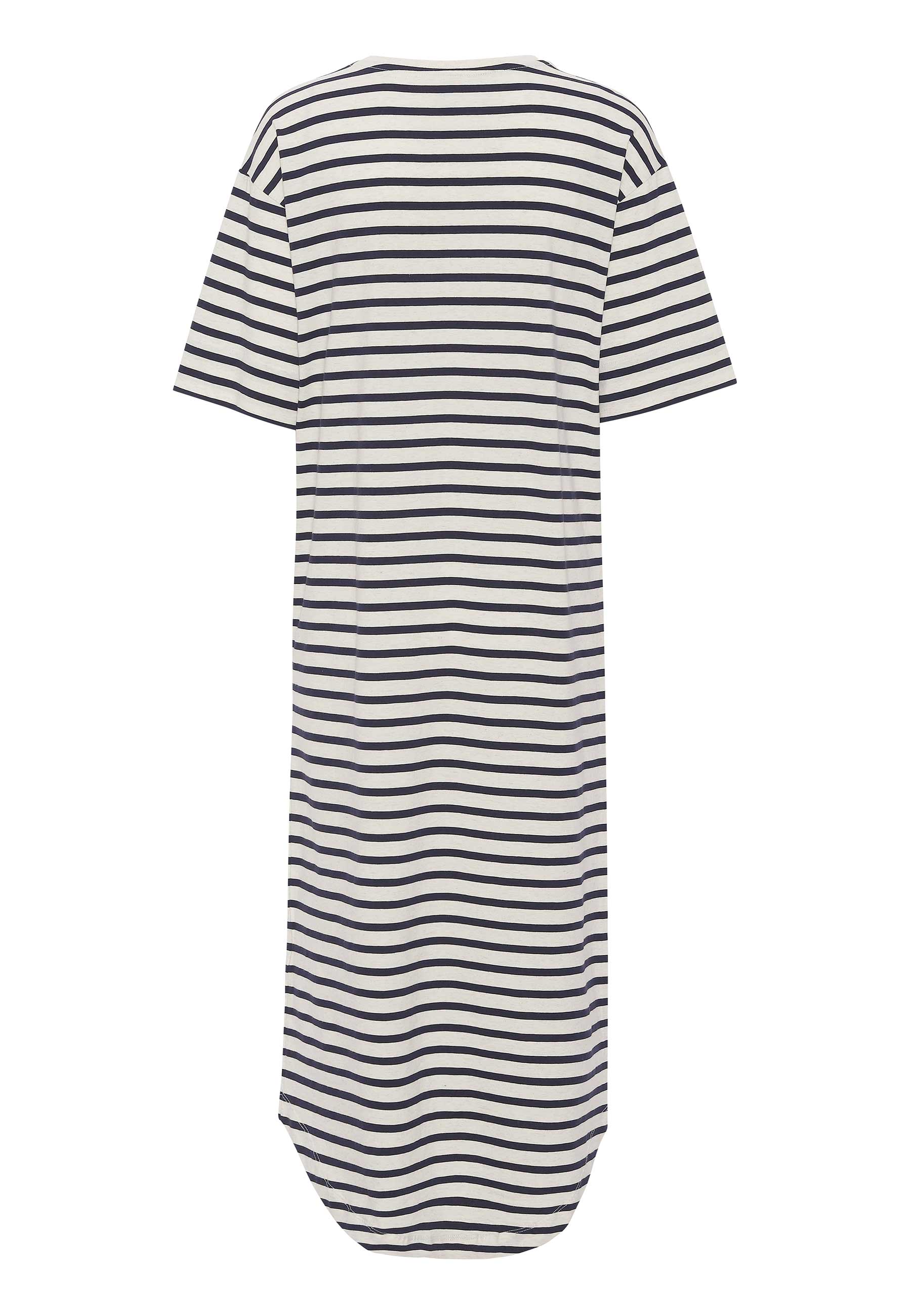 GROBUND Nora T-Shirt-Kleid – das mit dunkelblauen Streifen