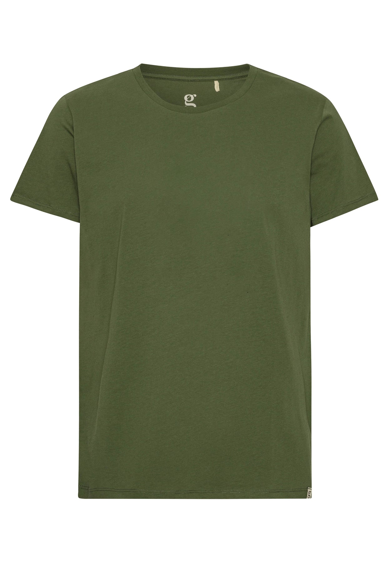 GROBUND Alfie T-Shirt – die in Moosgrün