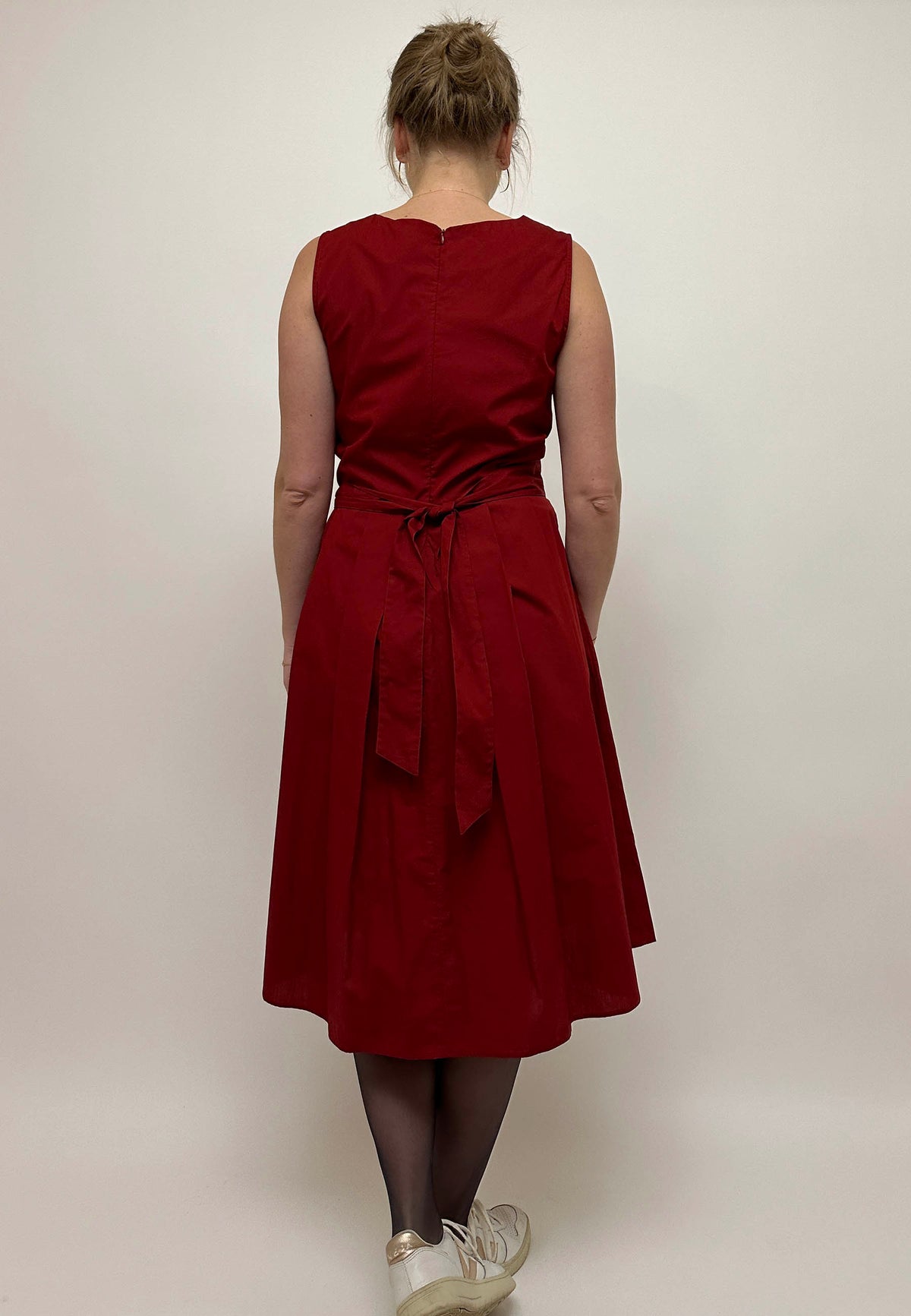 GROBUND Christiane Kleid - das in Weinrot