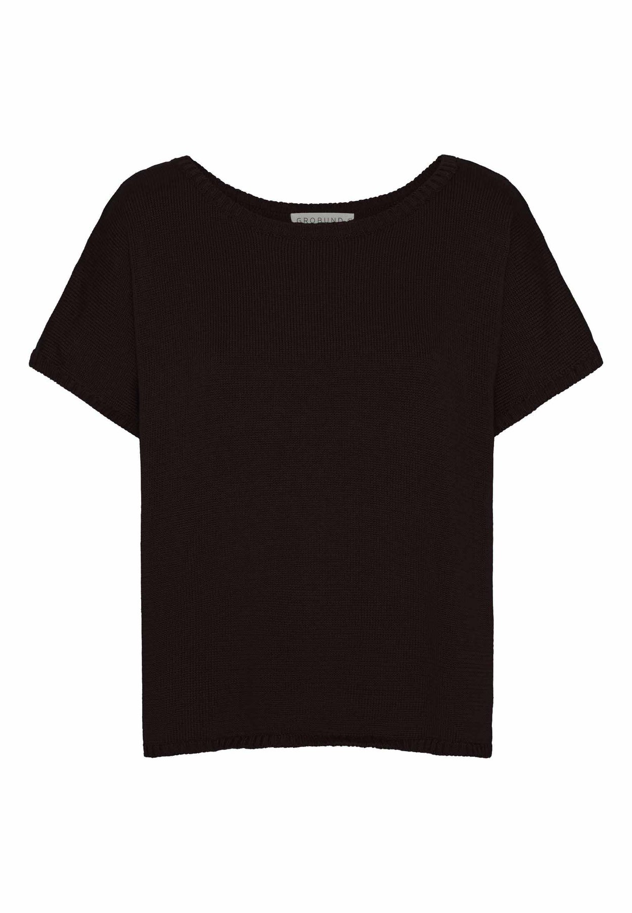 GROBUND Merle Strickpullover - der in Schwarz