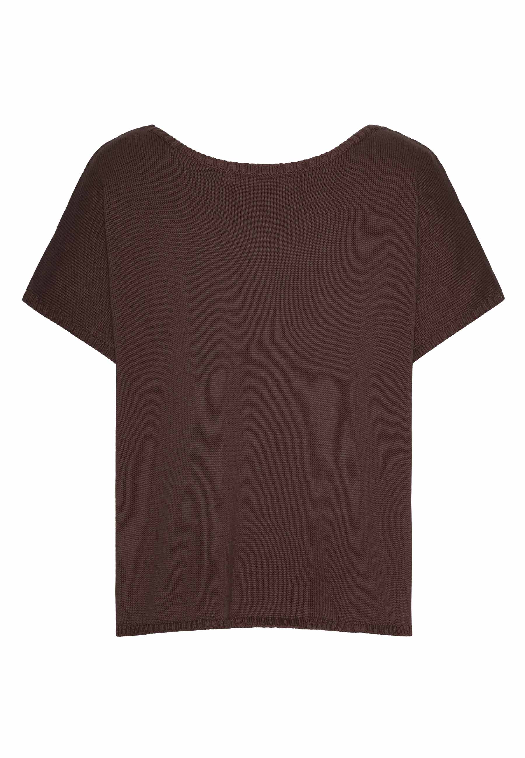 GROBUND Merle Strickpullover – der schokoladenfarbene