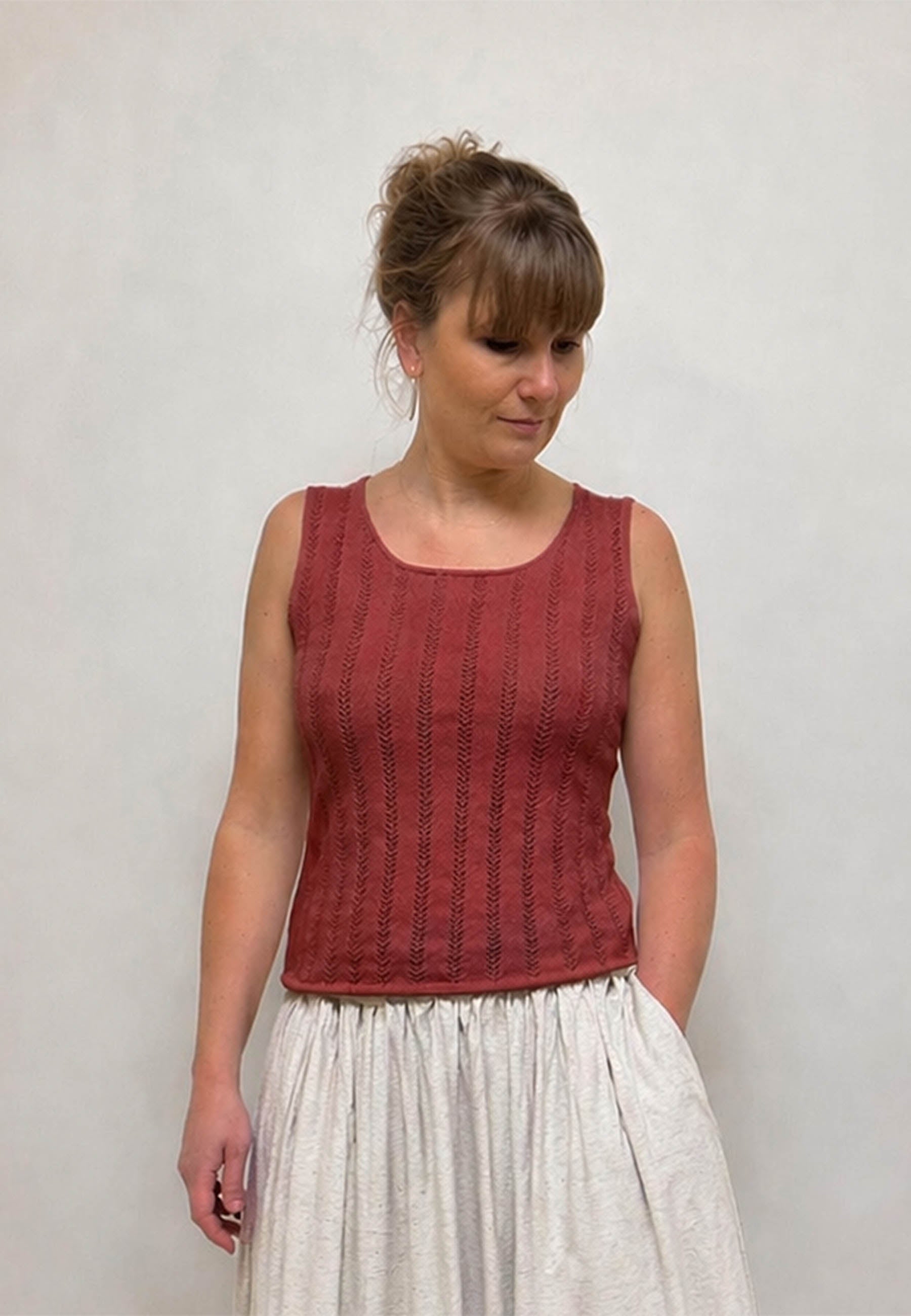 GROBUND Aase Tee – der in Rostrot