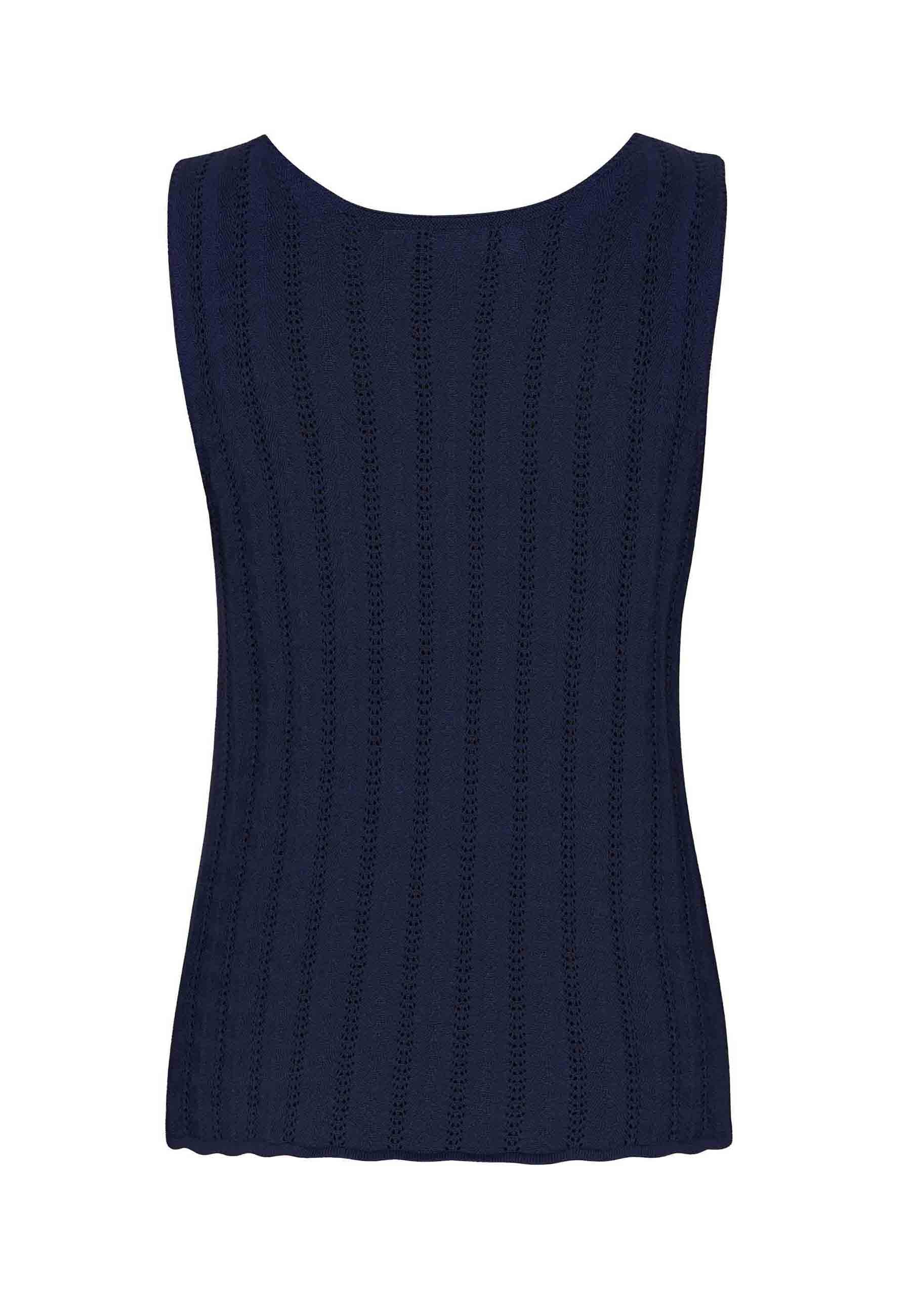 GROBUND Aase T-Shirt – die in Marineblau
