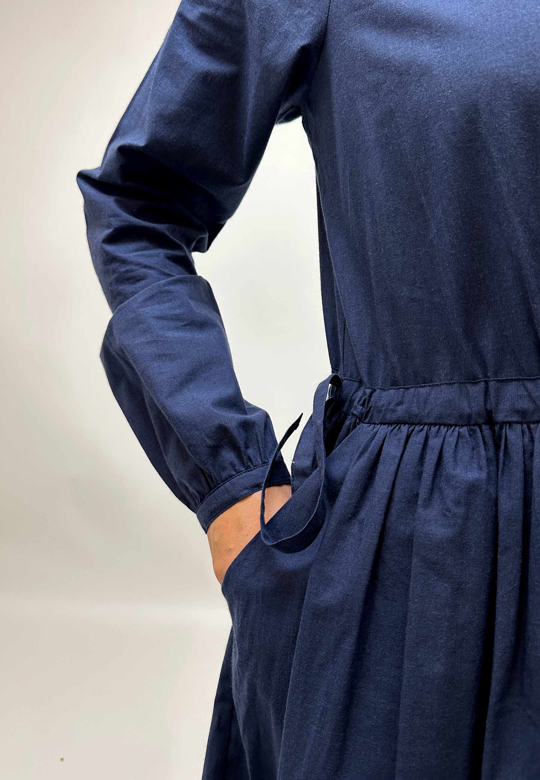 GROBUND Agnete-Kleid – das in dunkelblauer Melange