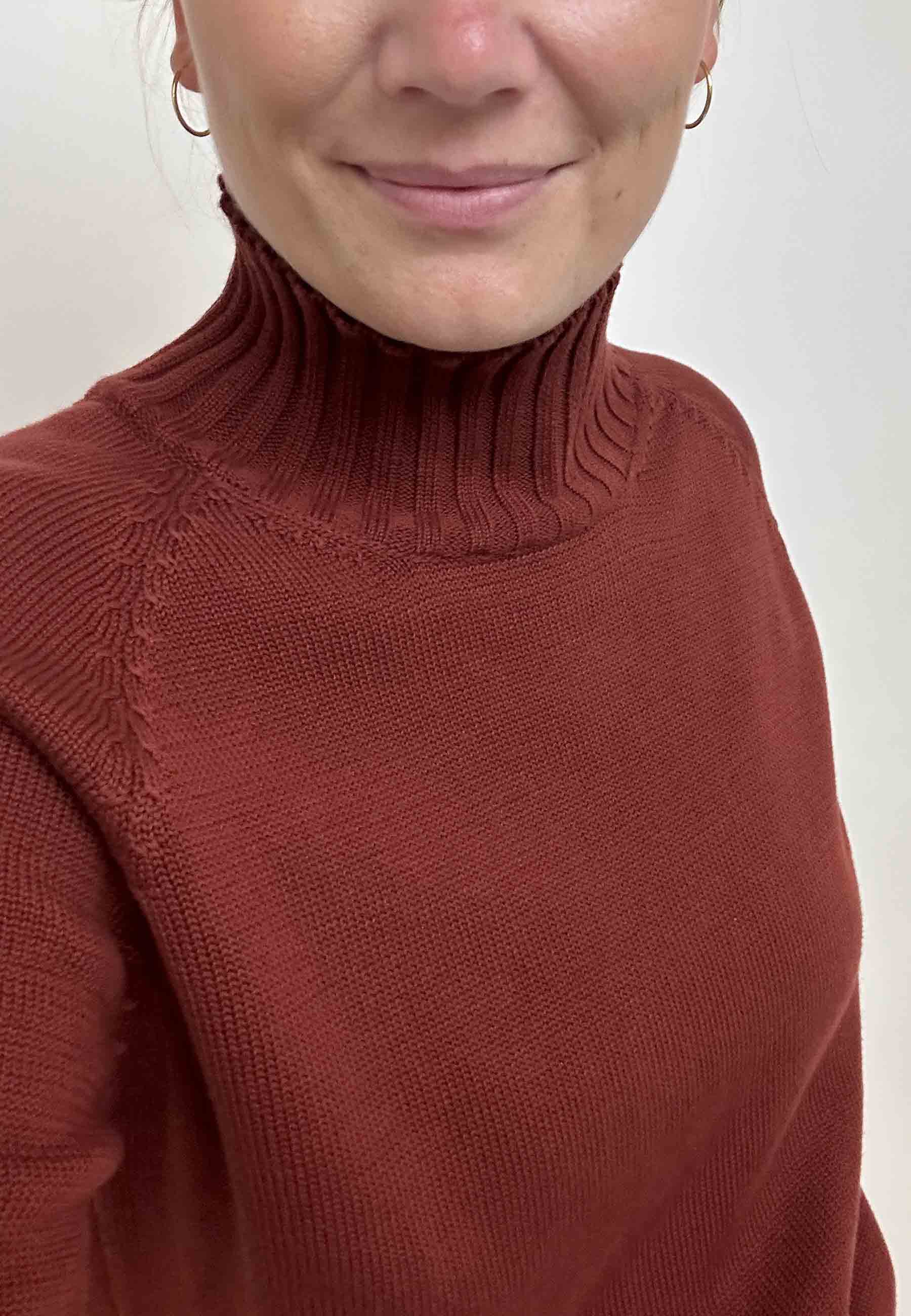 GROBUND Vera Strick – der winterrote