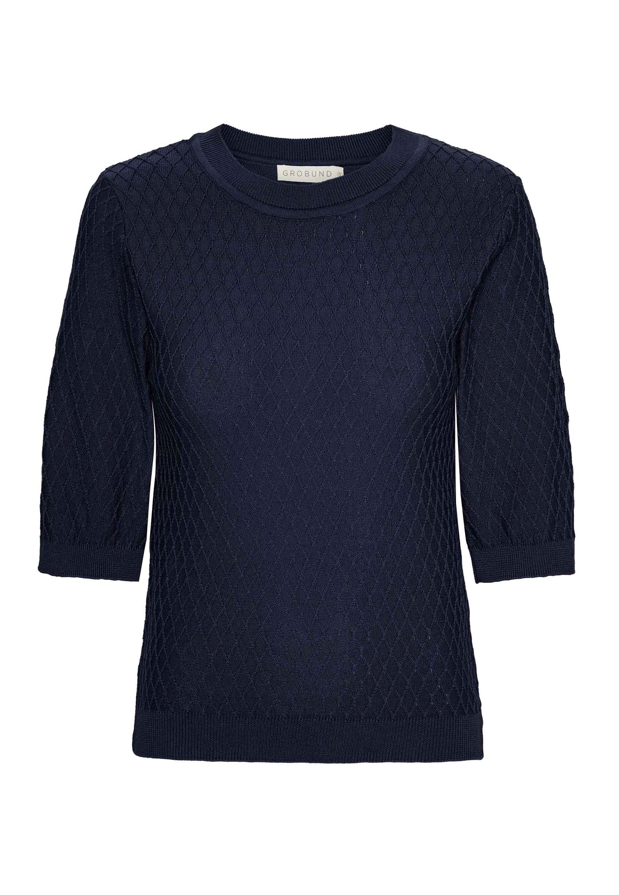 GROBUND Oda T-Shirt – die in Navy