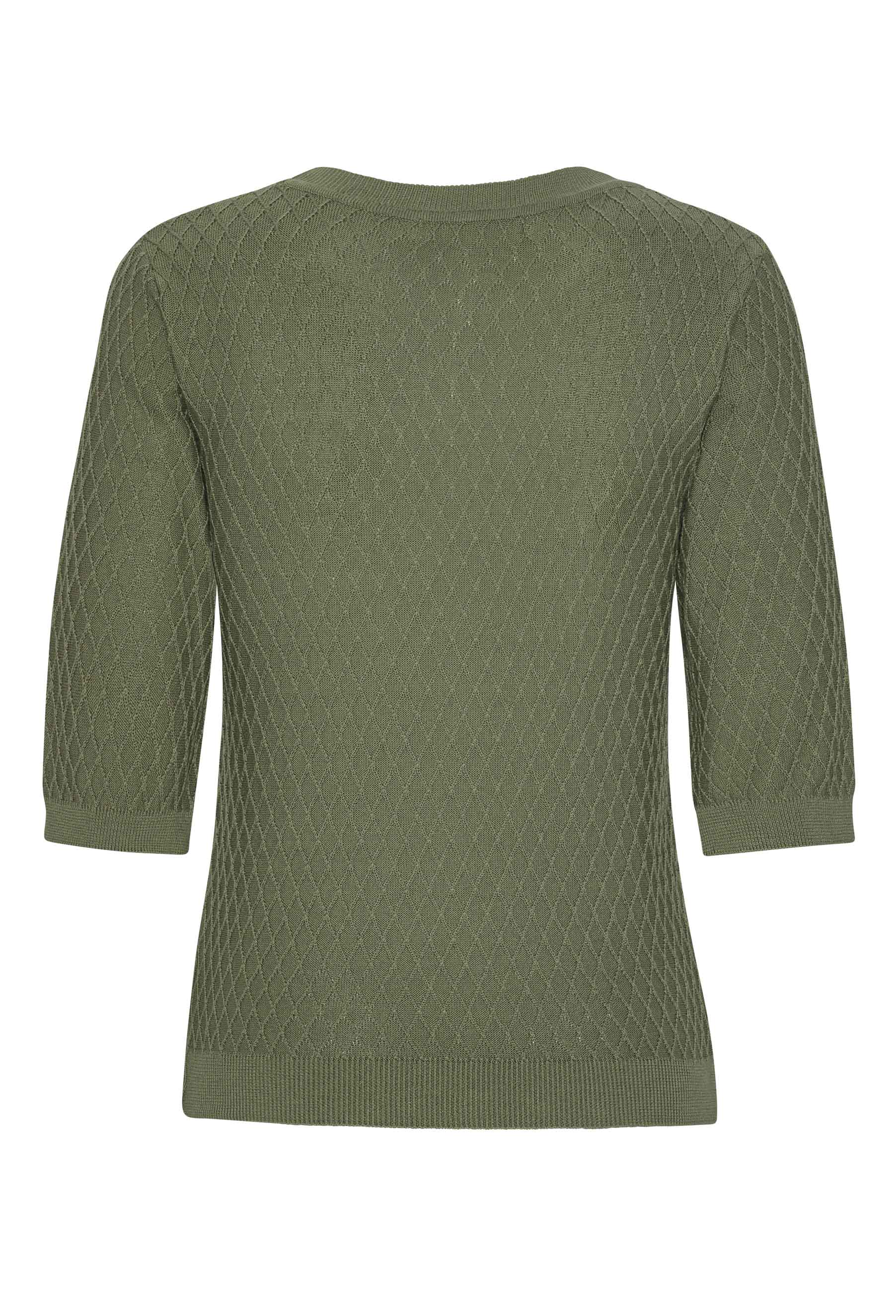 GROBUND Oda T-Shirt – die in Waldgrün