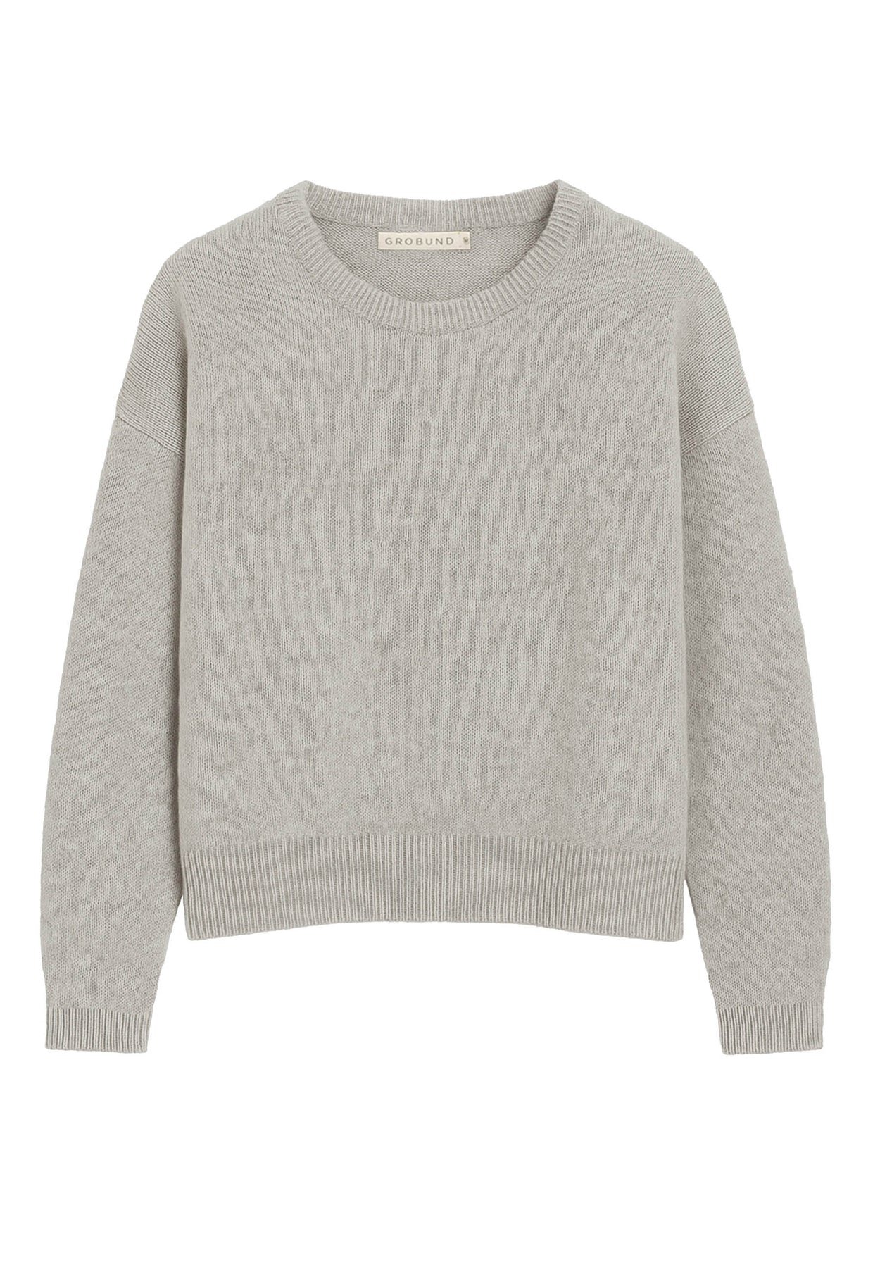 GROBUND Laura Wollbluse - die in Beige Melange