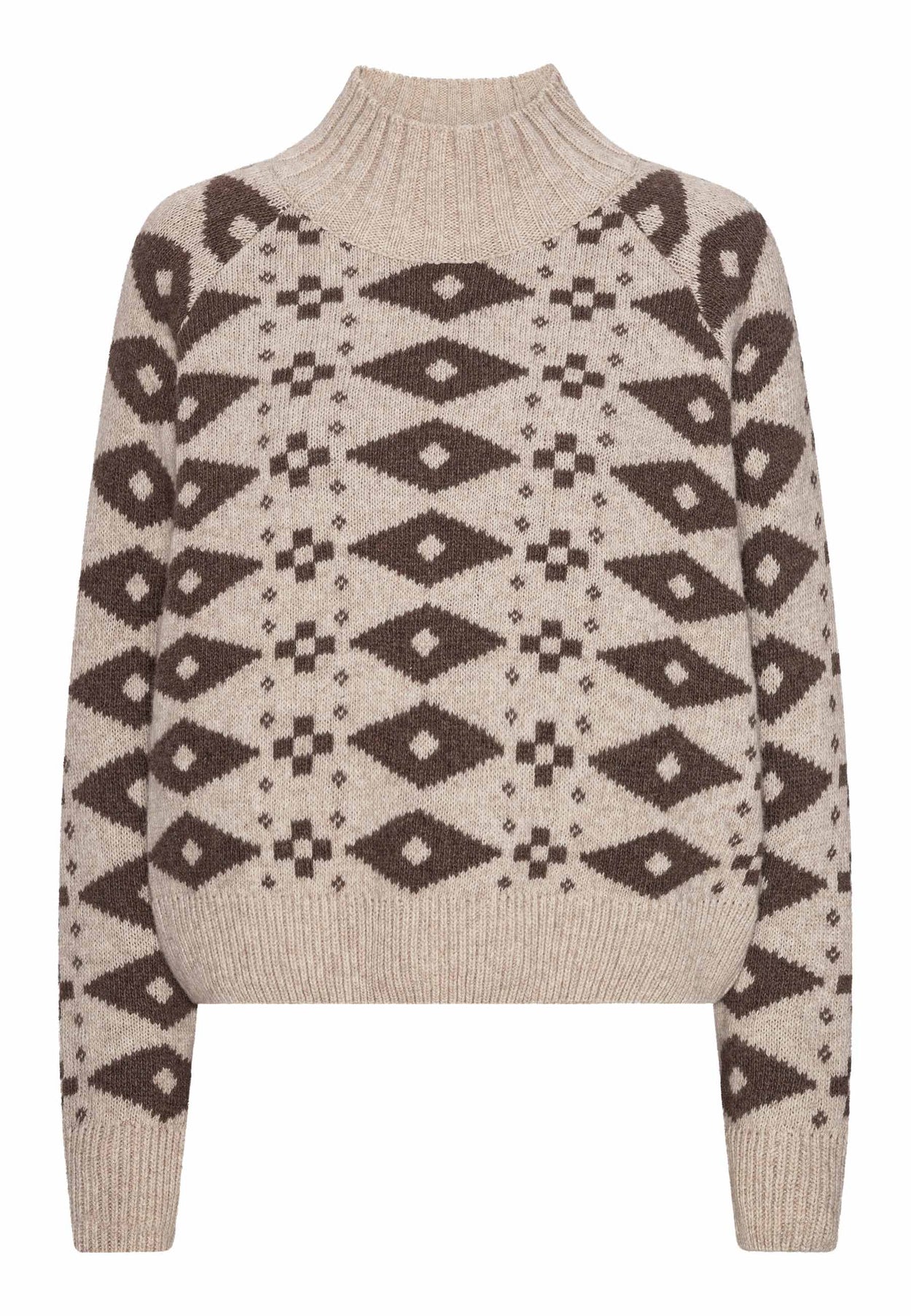 GROBUND Holly Pullover - der mit Retromuster